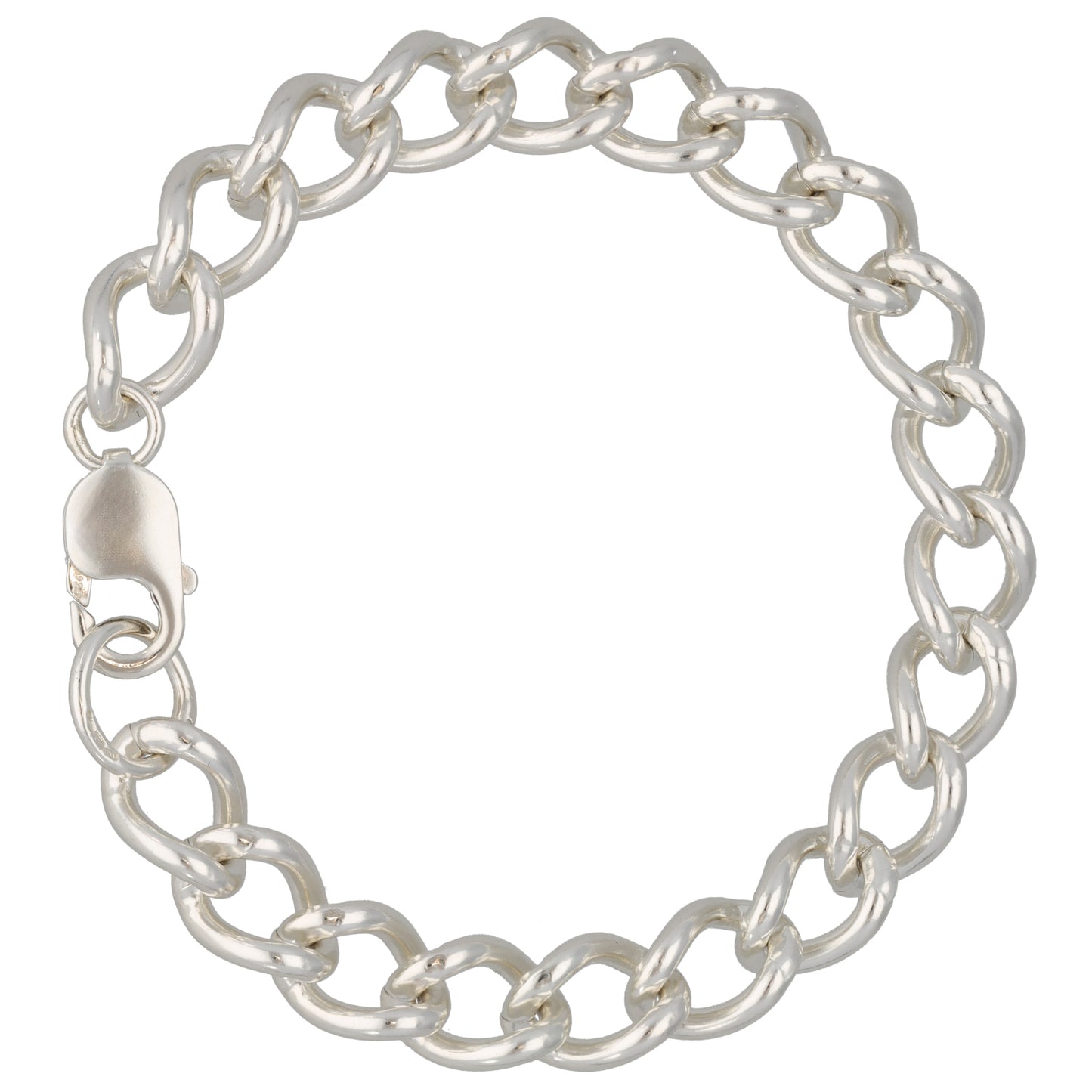 Sterling Silver Curb Bracelet