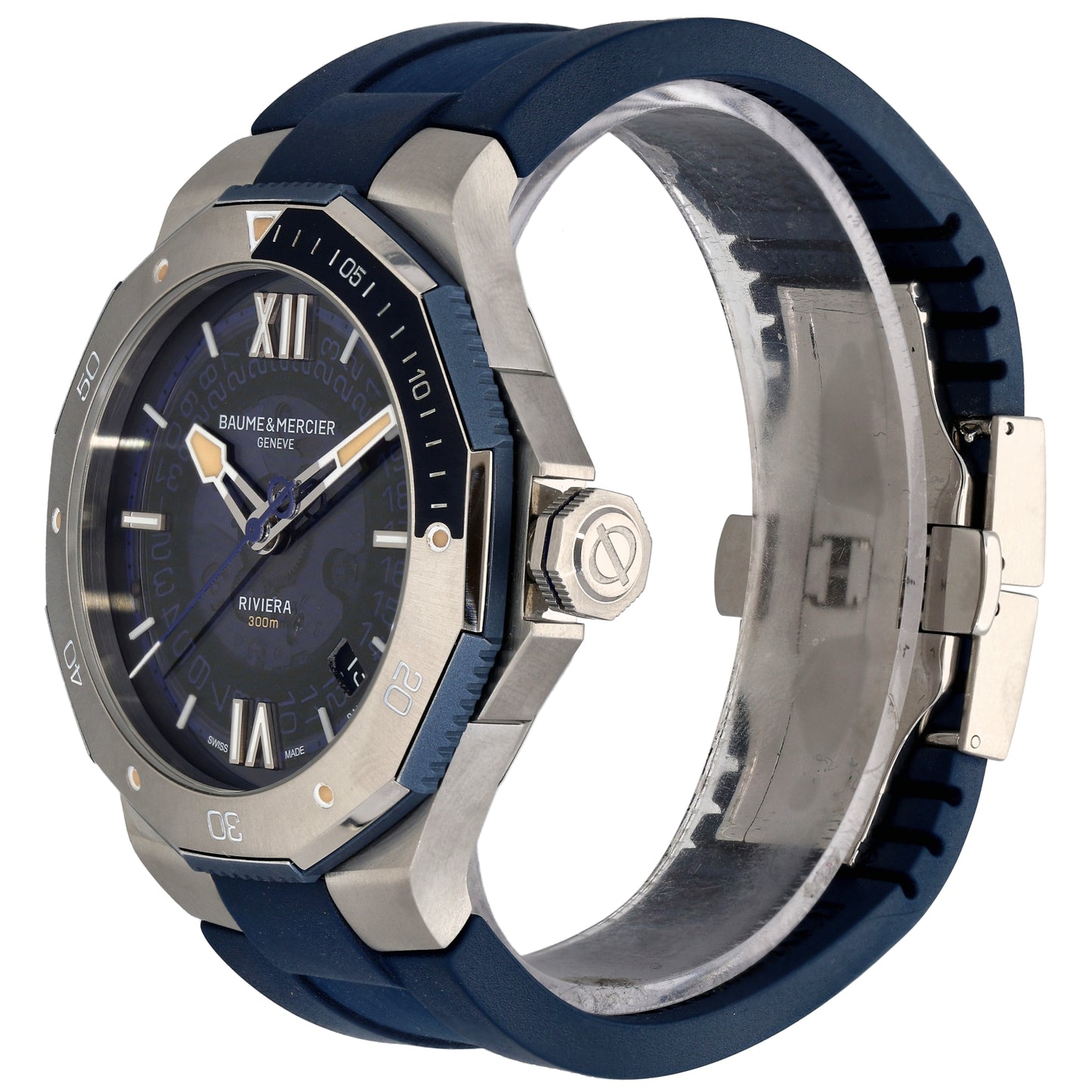 Baume Et Mercier Rivera 65934 42mm Stainless Steel Watch