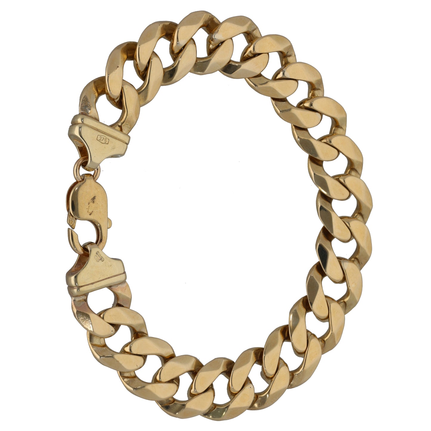 9ct Gold Curb Bracelet