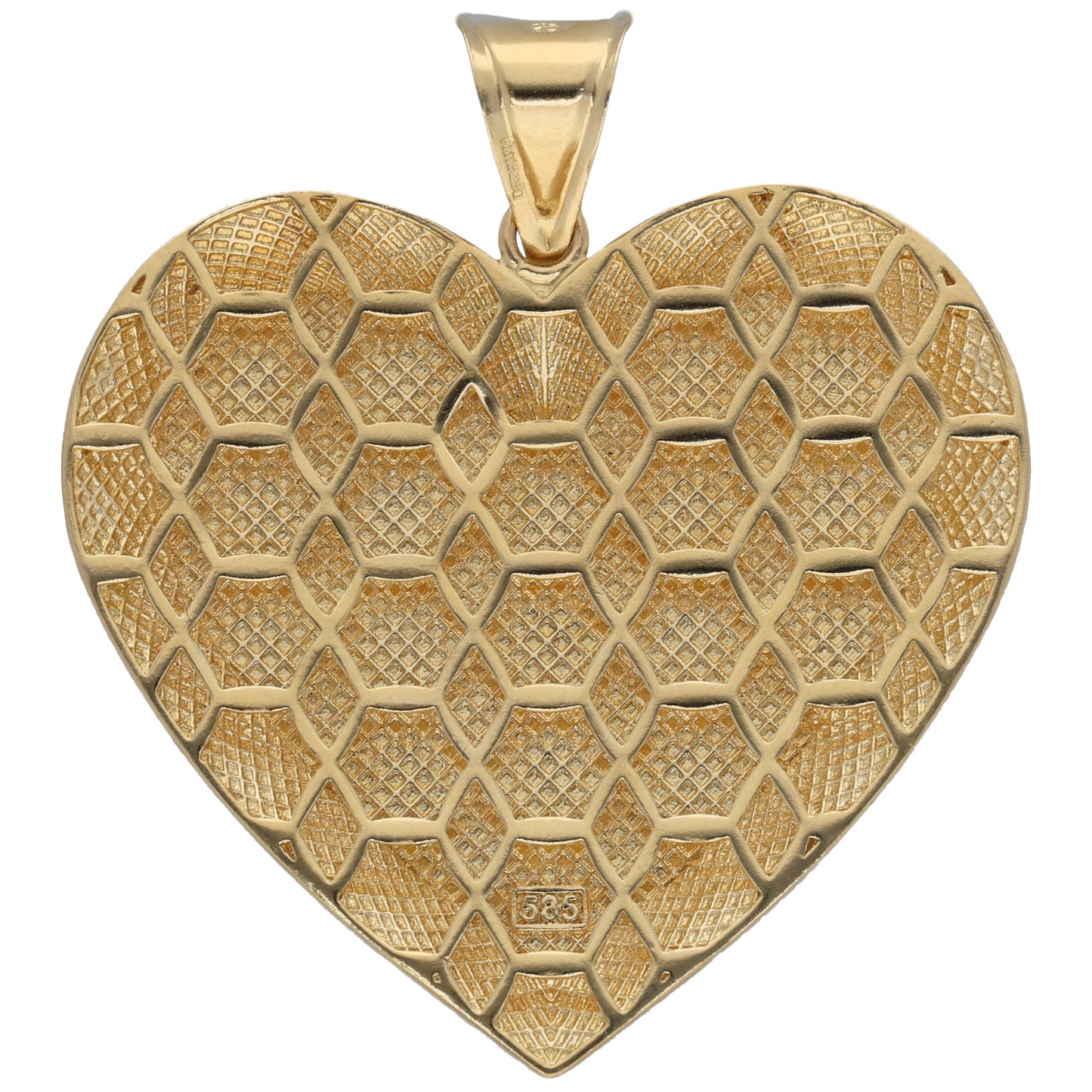 14ct Gold Heart Pendant