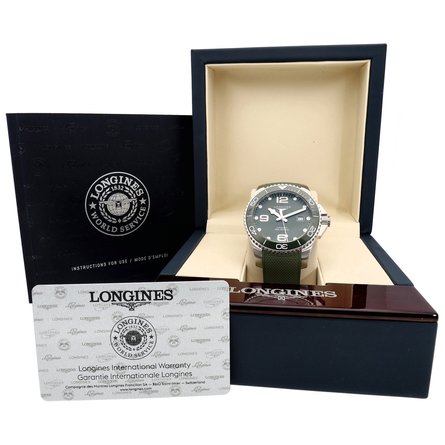 Longines Hydro Conquest L3.782.4 43mm Stainless Steel Watch