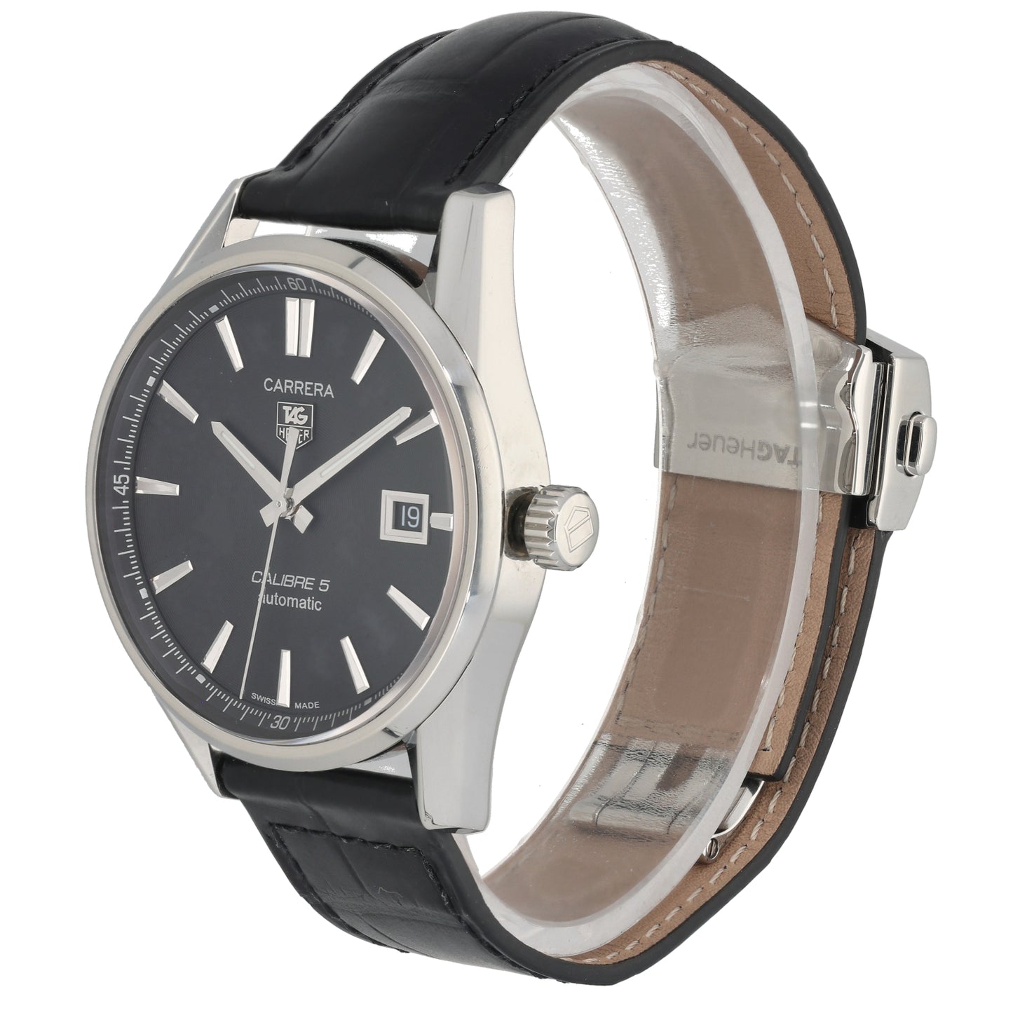 Tag Heuer Carrera WAR211A-1 39mm Stainless Steel Watch