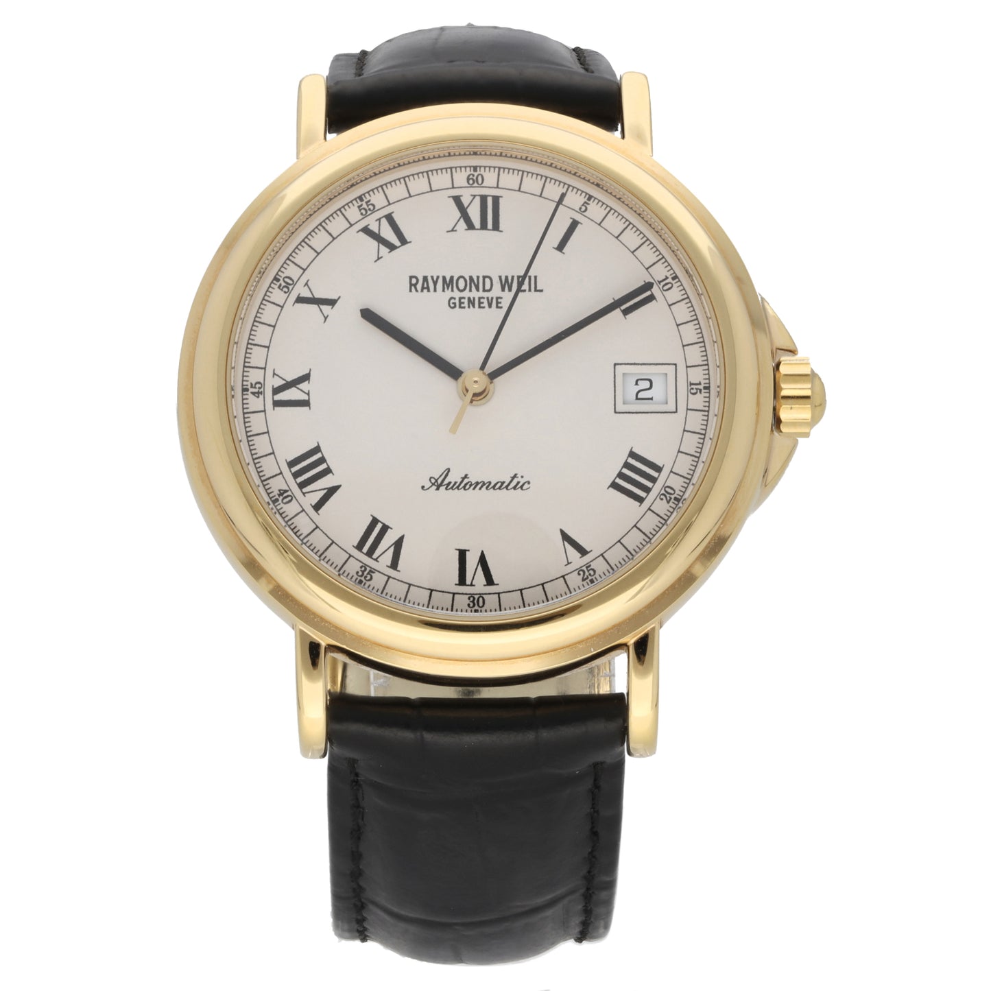 Raymond Weil Tradition 2834 36mm Gold Plated Watch