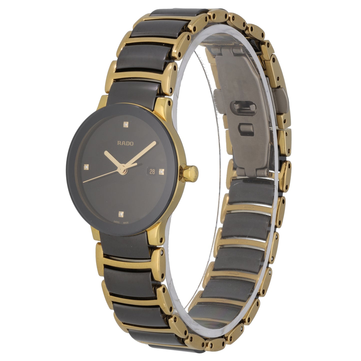 Rado Centrix 079.0930.3 28mm Bi-Colour Watch