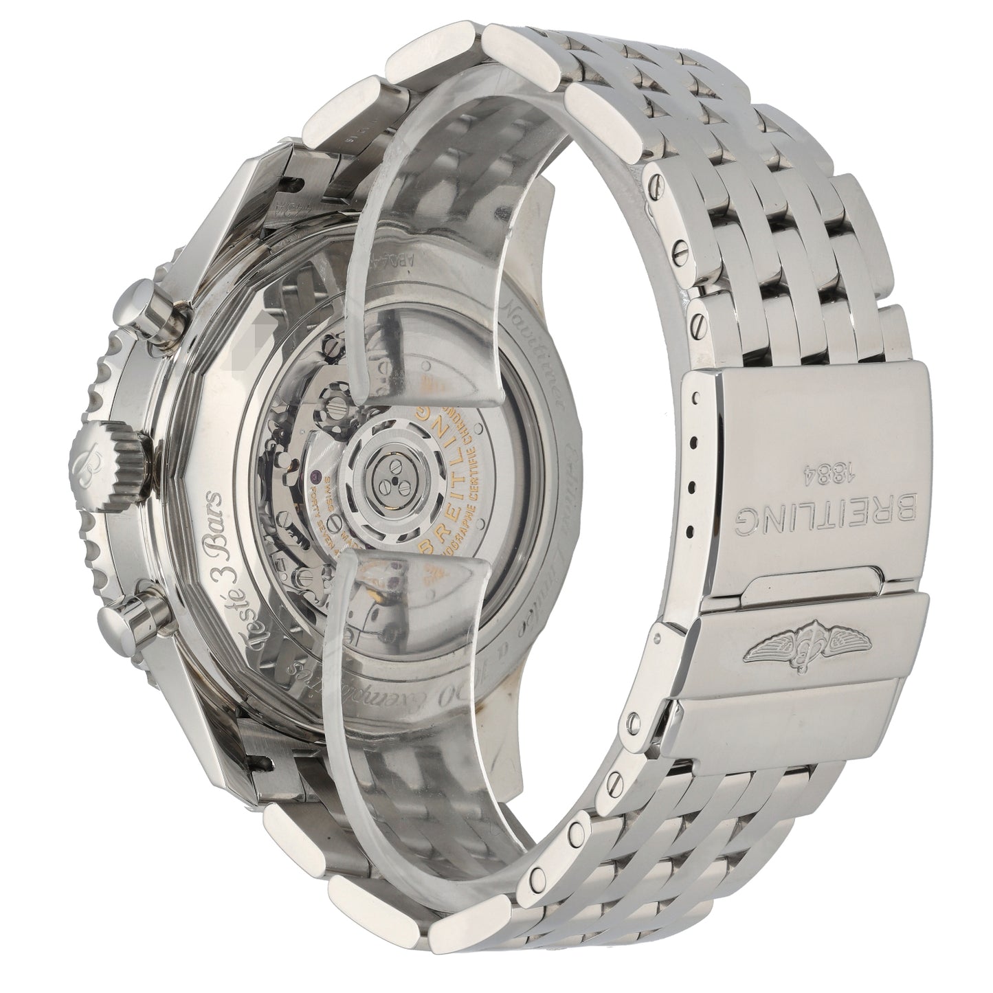 Breitling Navitimer GMT AB0441 48mm Stainless Steel Watch