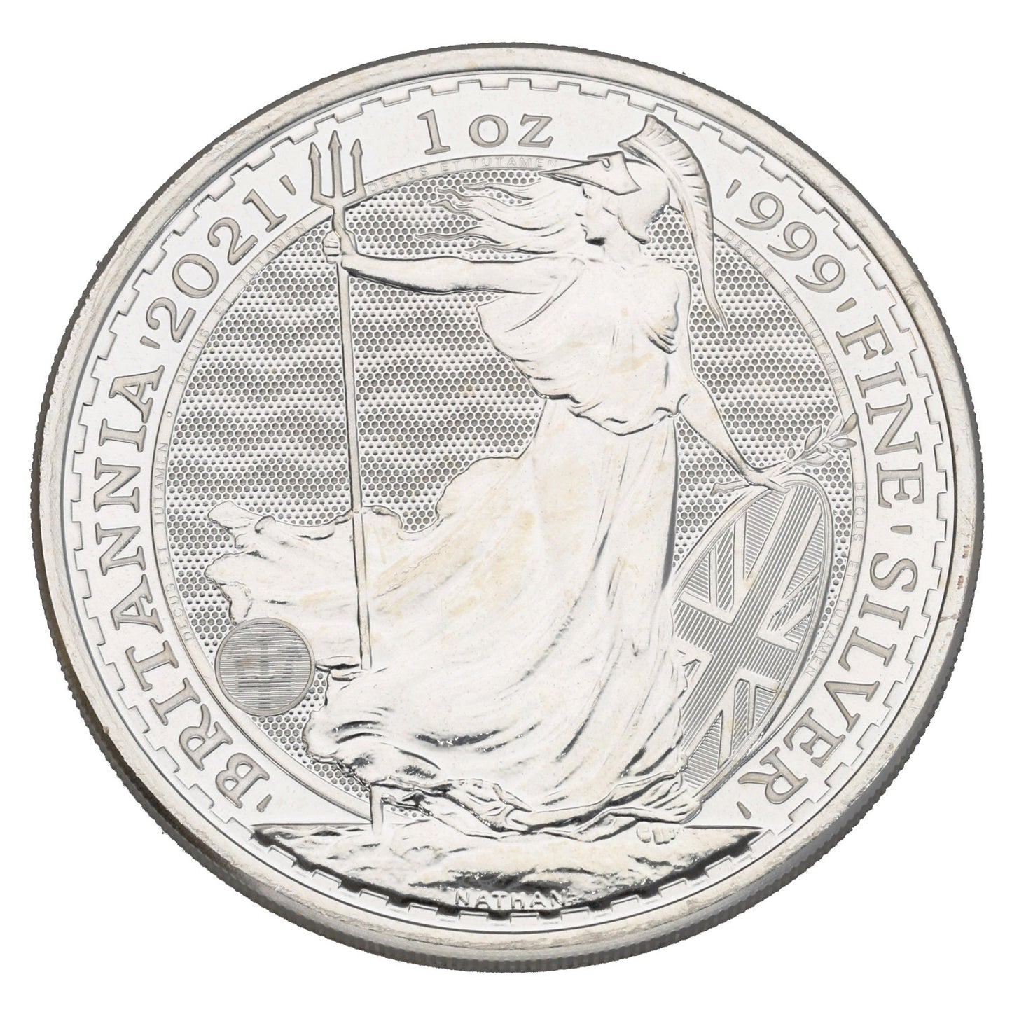 Fine Silver Queen Elizabeth II 1 OZ Britannia Coin 2021