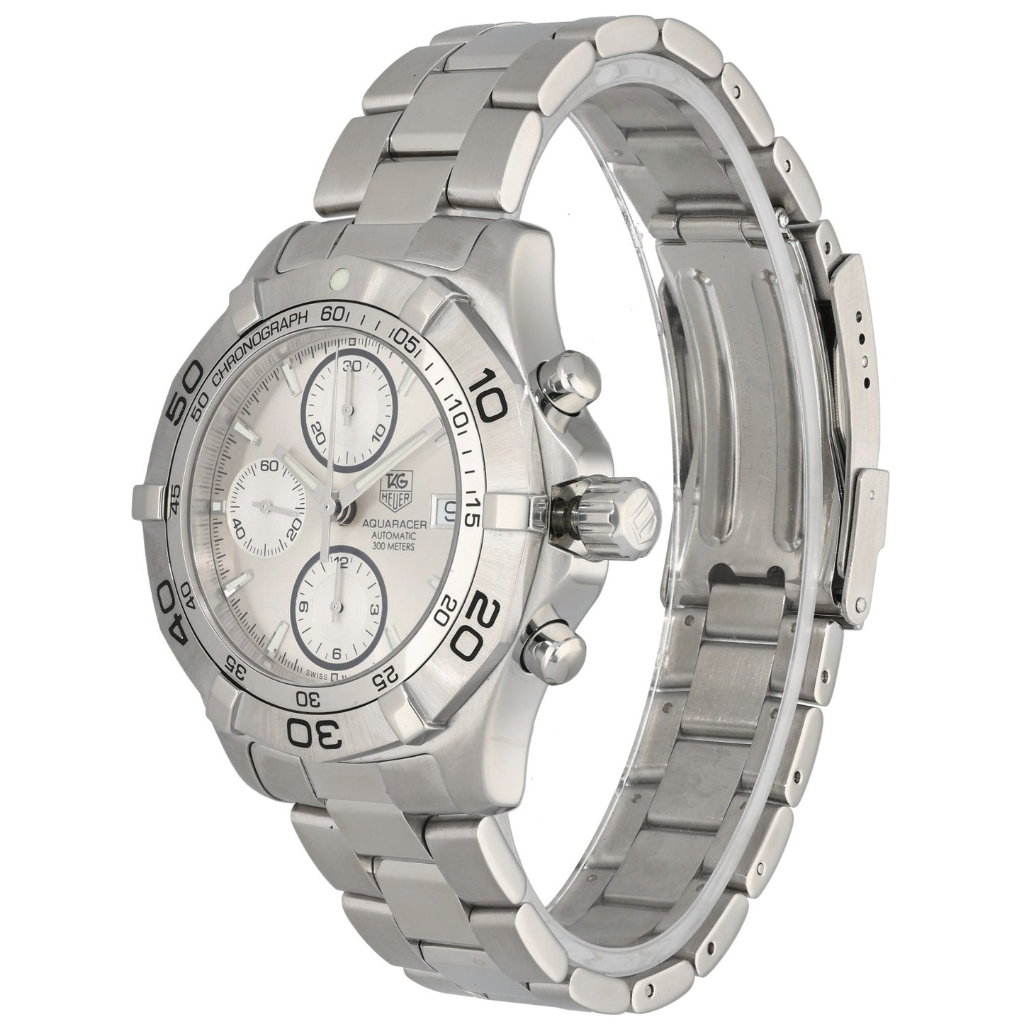 Tag Heuer Aquaracer CAF2111 41mm Stainless Steel Watch