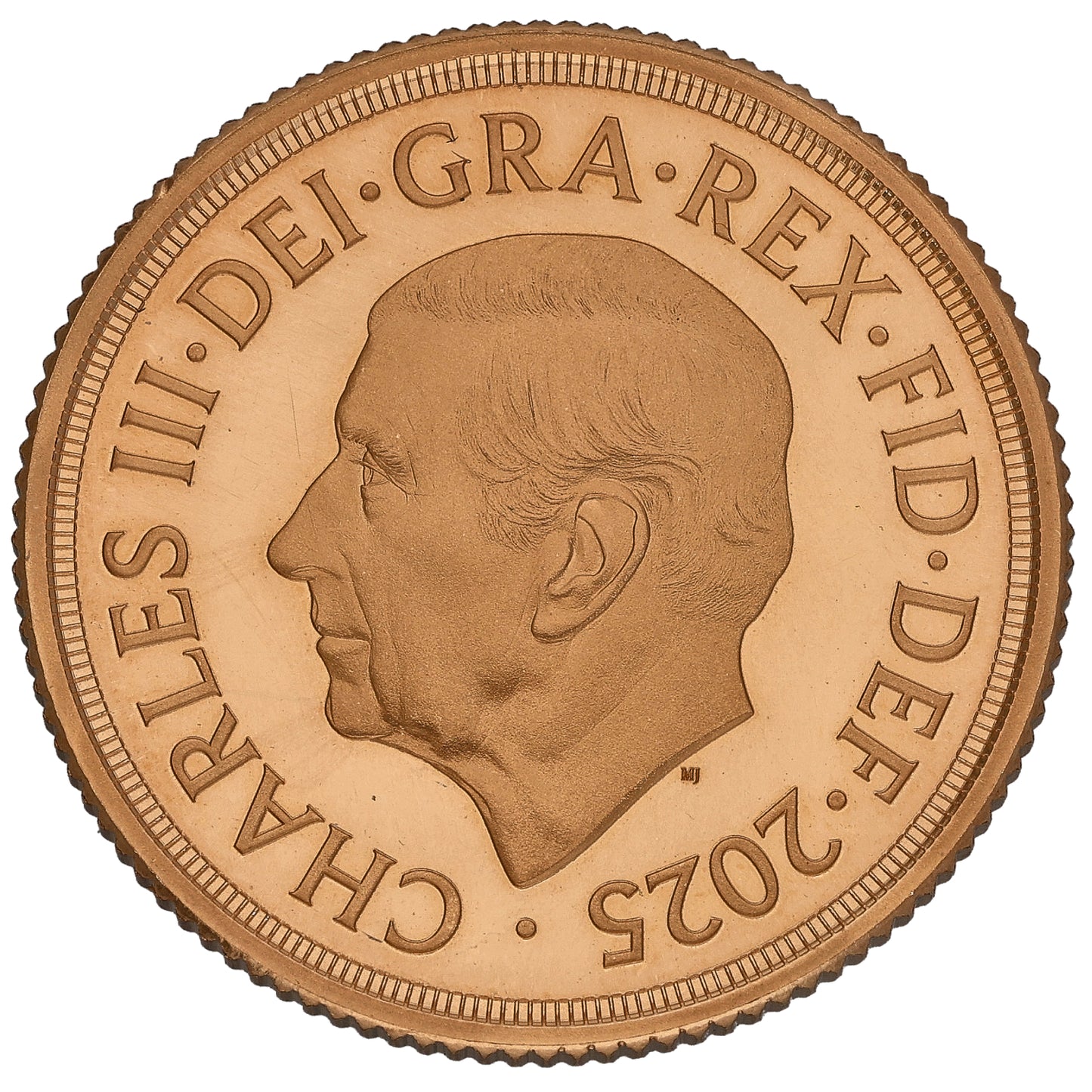 22ct Gold King Charles III Full Sovereign Coin 2025