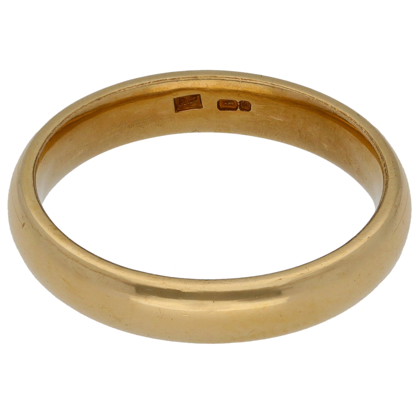 9ct Gold Plain Wedding Ring Size U