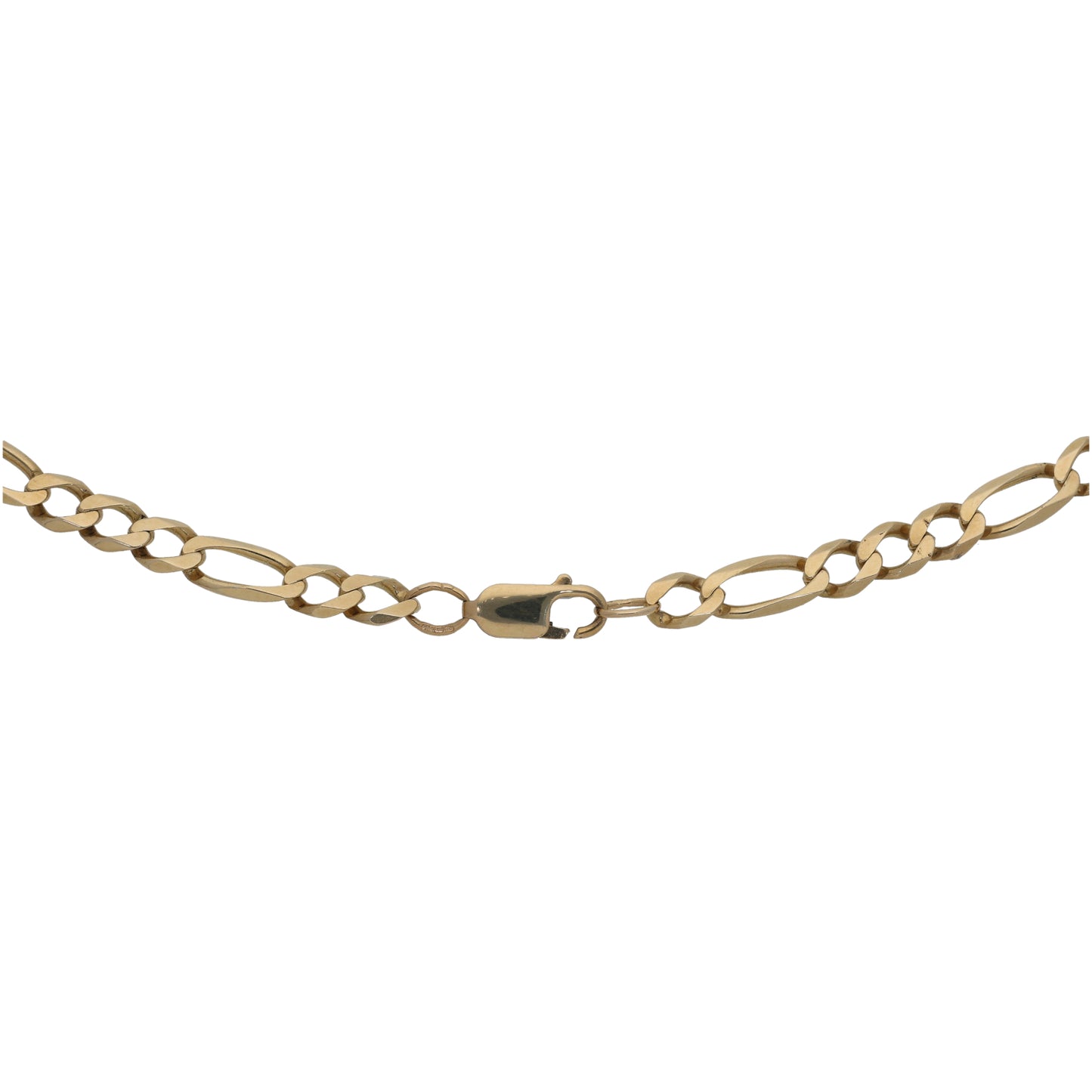 9ct Gold Figaro Chain 22"