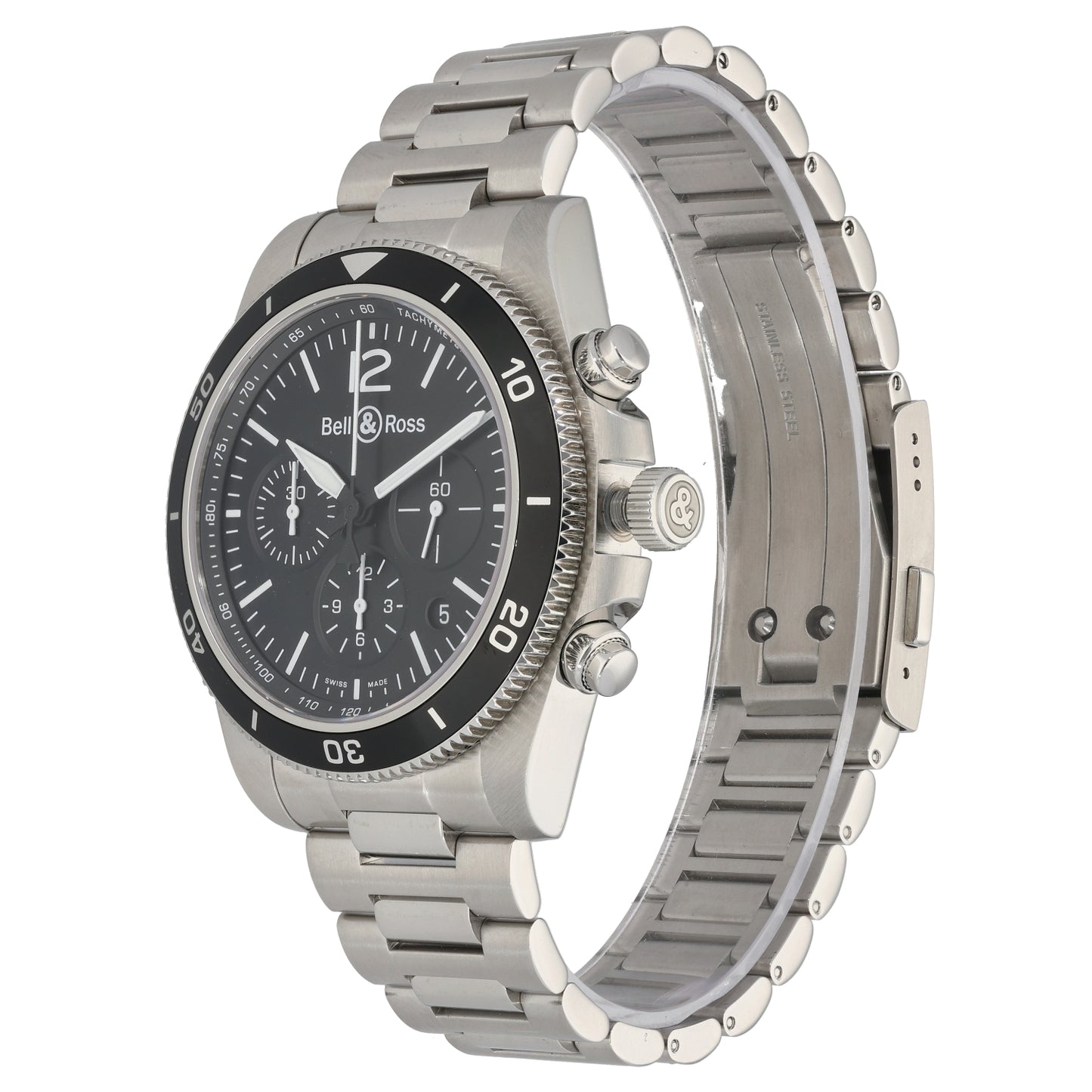 Bell & Ross BR V3 BRV3-94 35mm Stainless Steel Watch