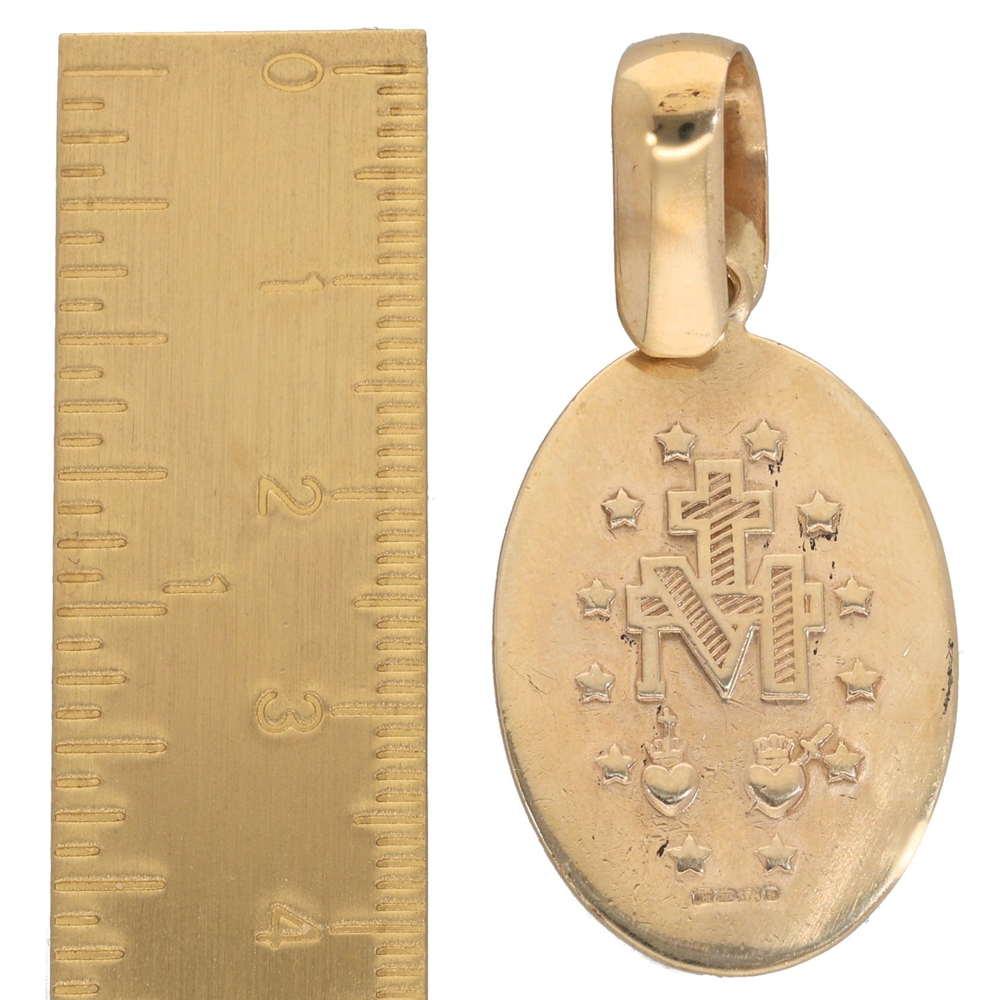 9ct Gold St Christopher Pendant