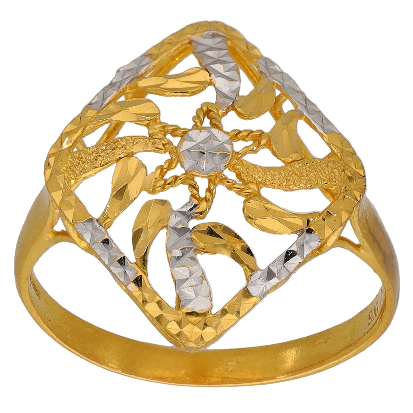 22ct Gold Alternative Ring Size P