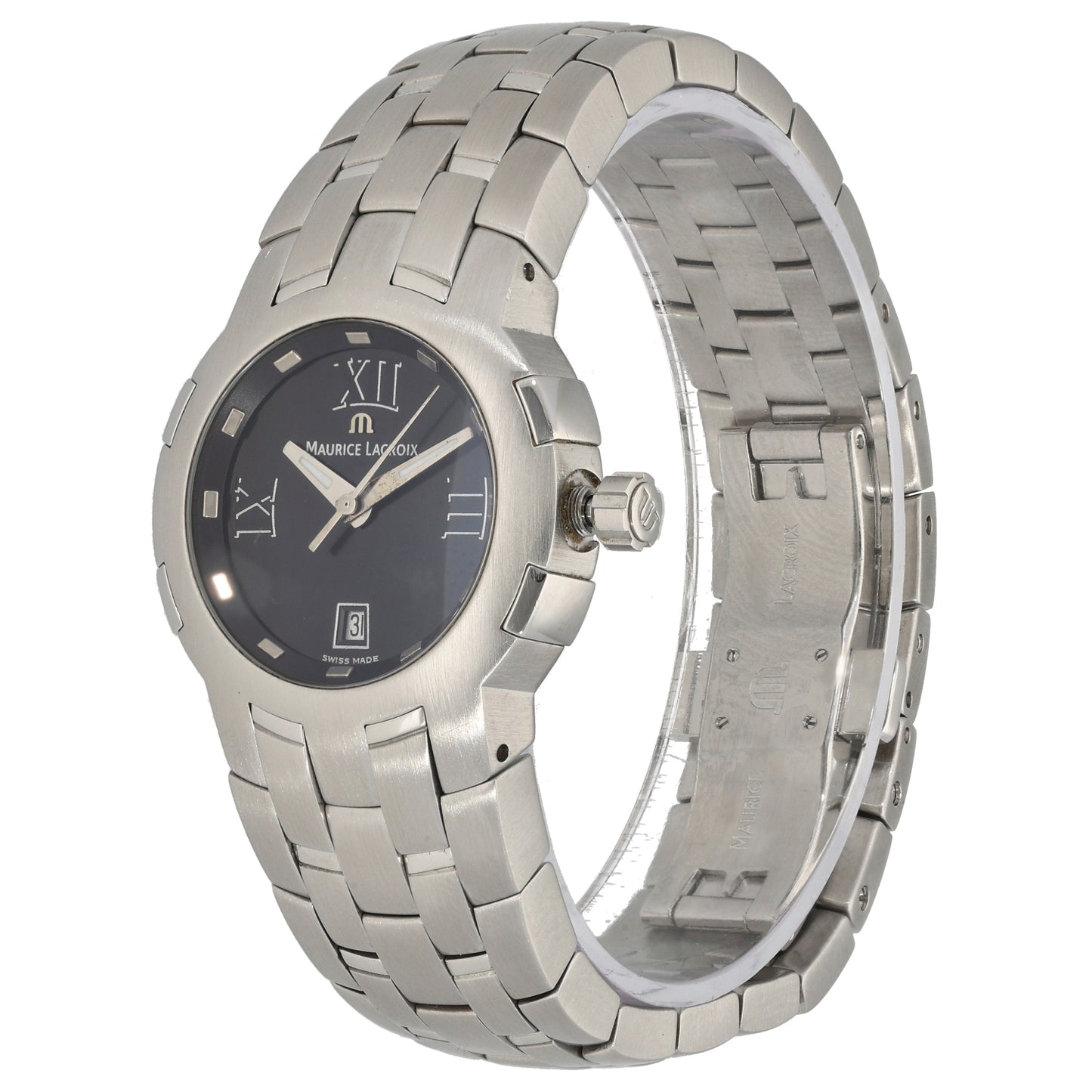 Maurice Lacroix Milestone 79681 28mm Stainless Steel Watch