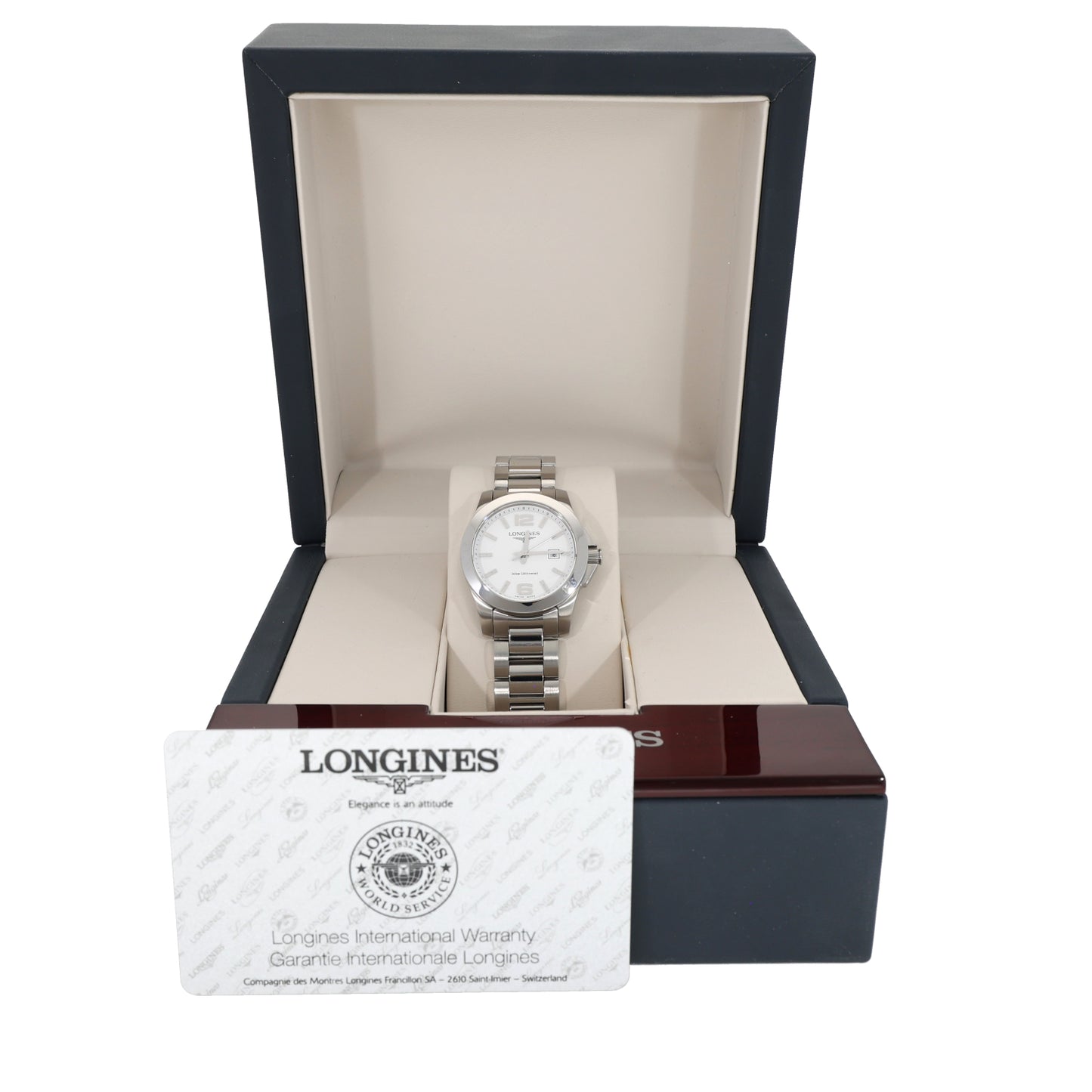 Longines Conquest L3.277.4 29mm Stainless Steel Watch