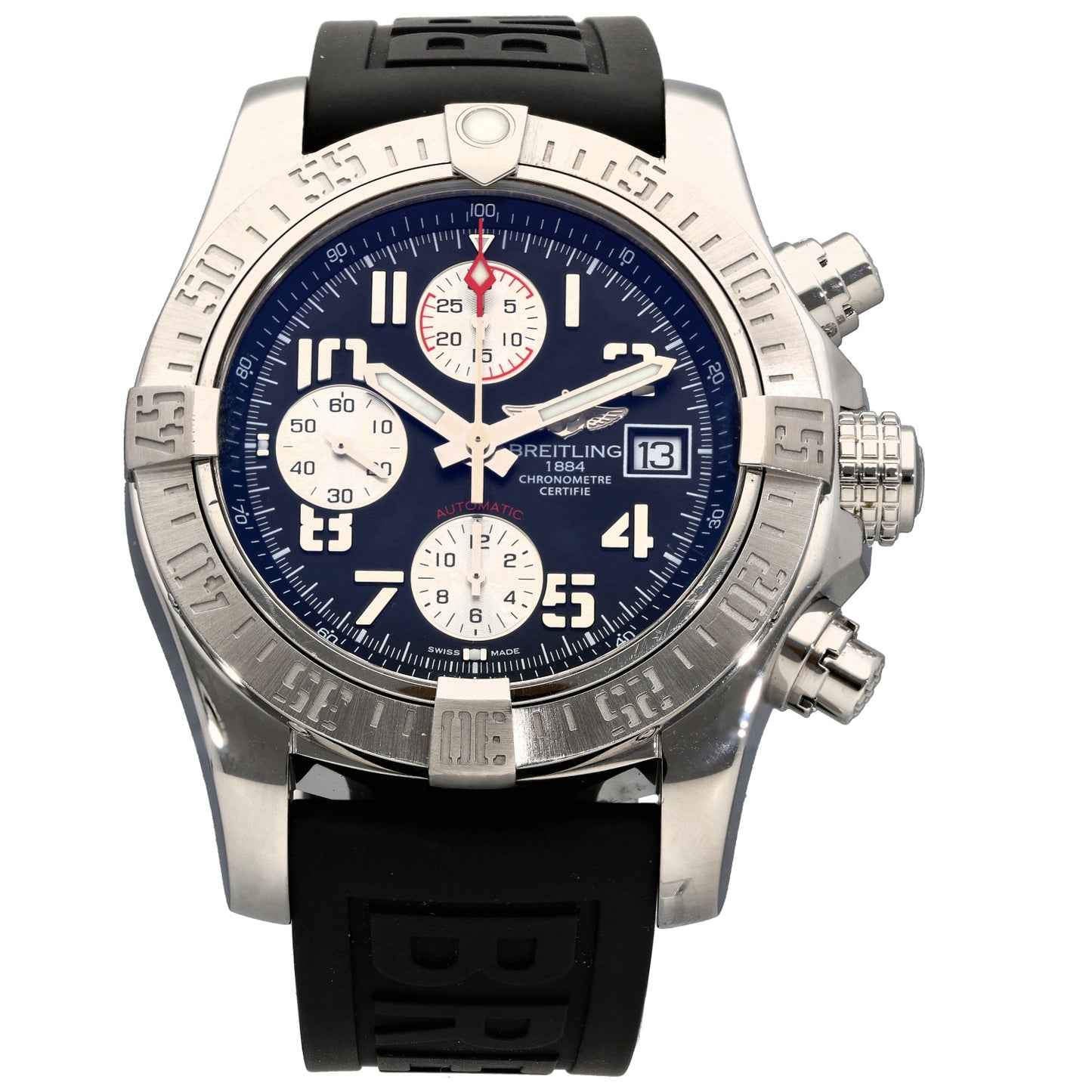 Breitling Avenger II A13381 43mm Stainless Steel Watch