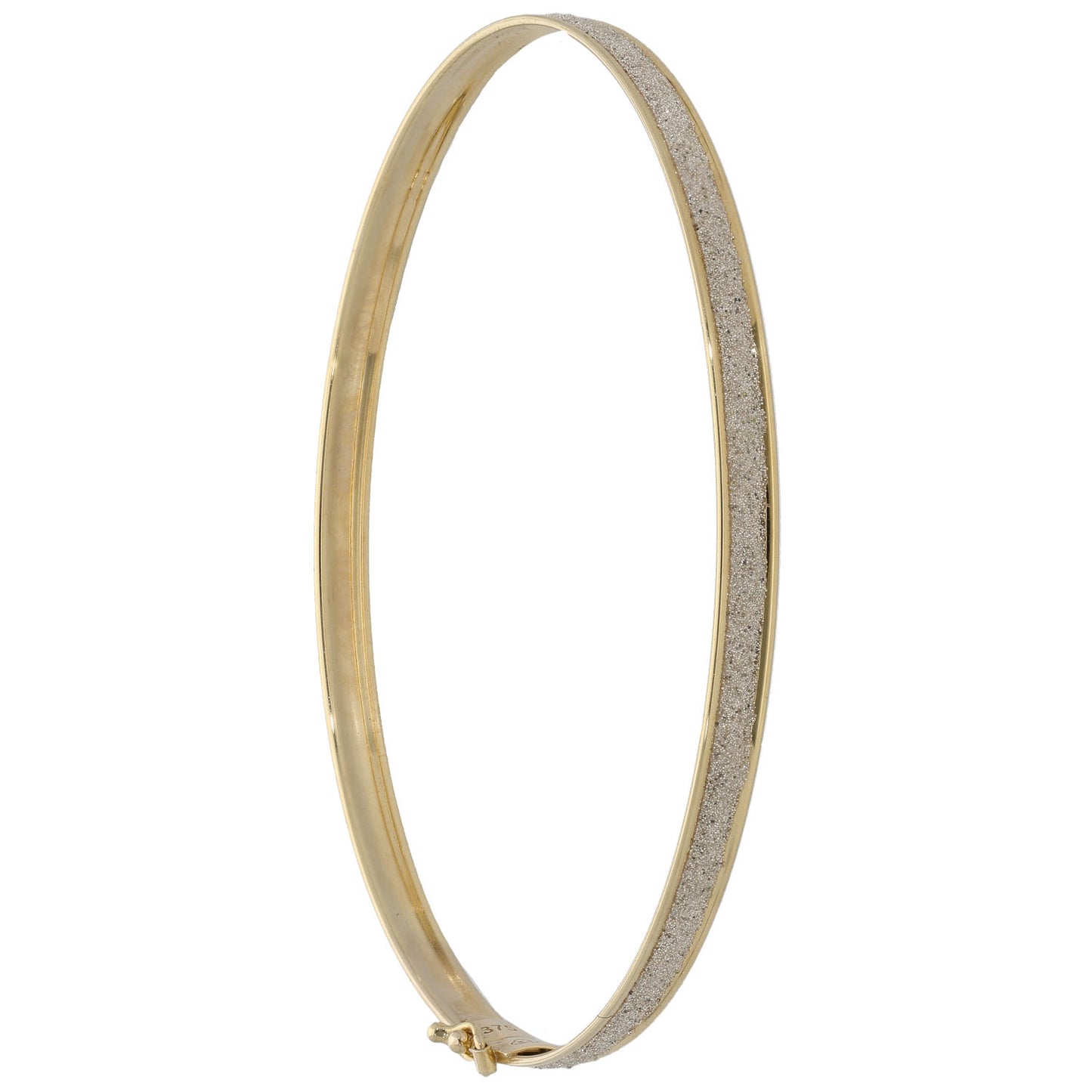 9ct Gold Hinged/Clasp Bangle