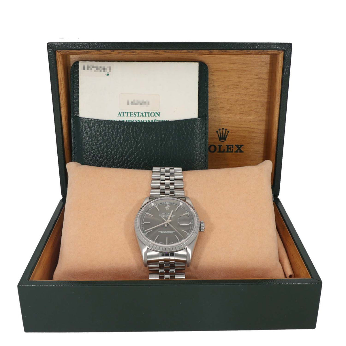 Rolex Datejust 16220 36mm Stainless Steel Watch