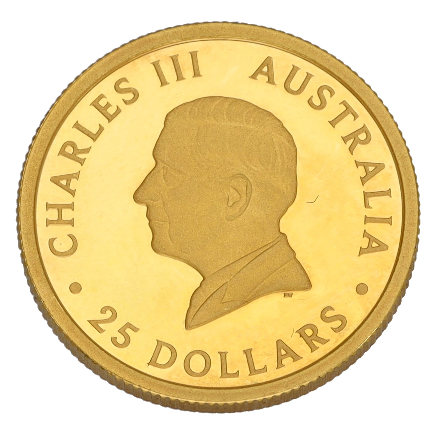 24ct Gold Australia Kookaburra 1/4 OZ Coin 2024