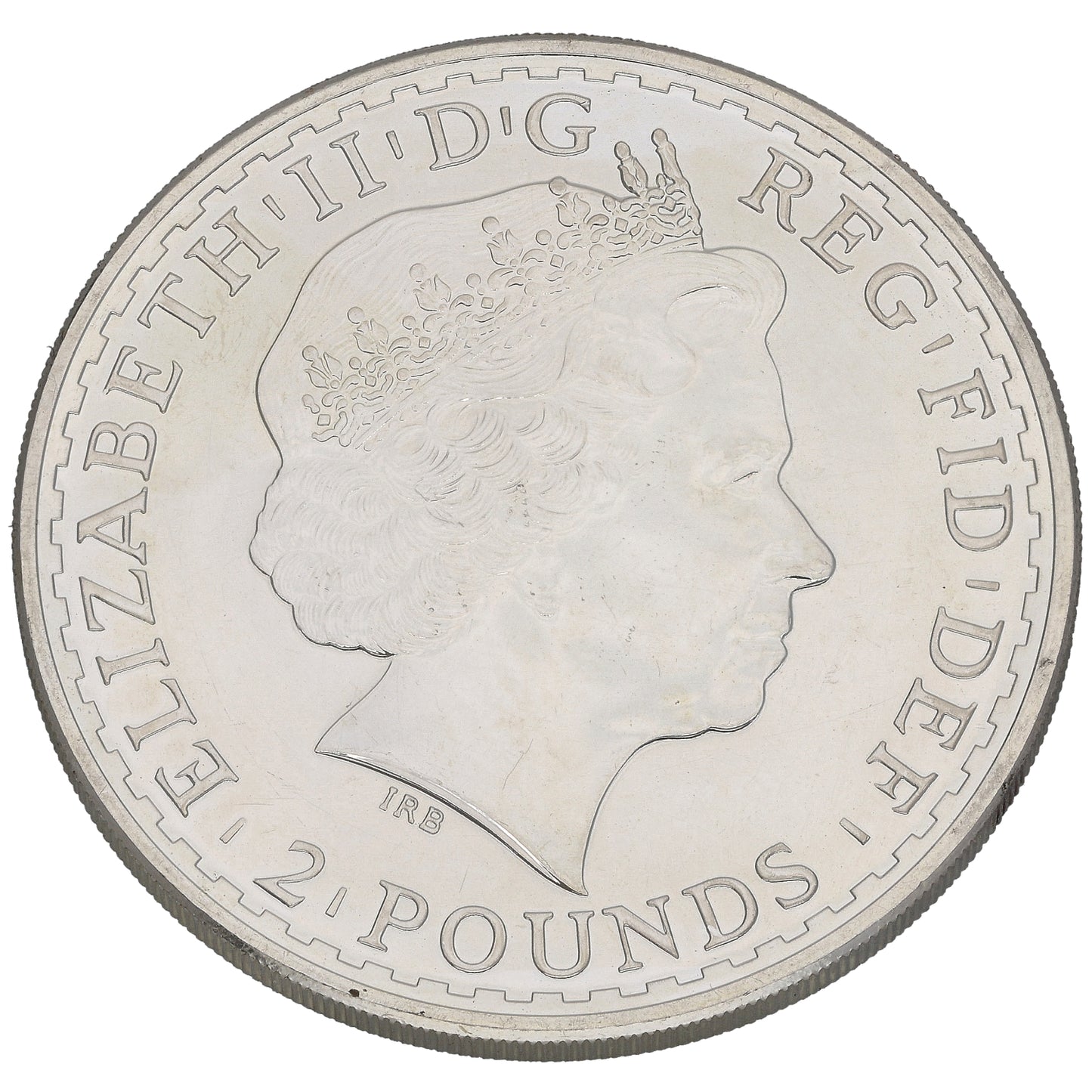 Fine Silver Queen Elizabeth II 1 OZ Britannia Coin 2013