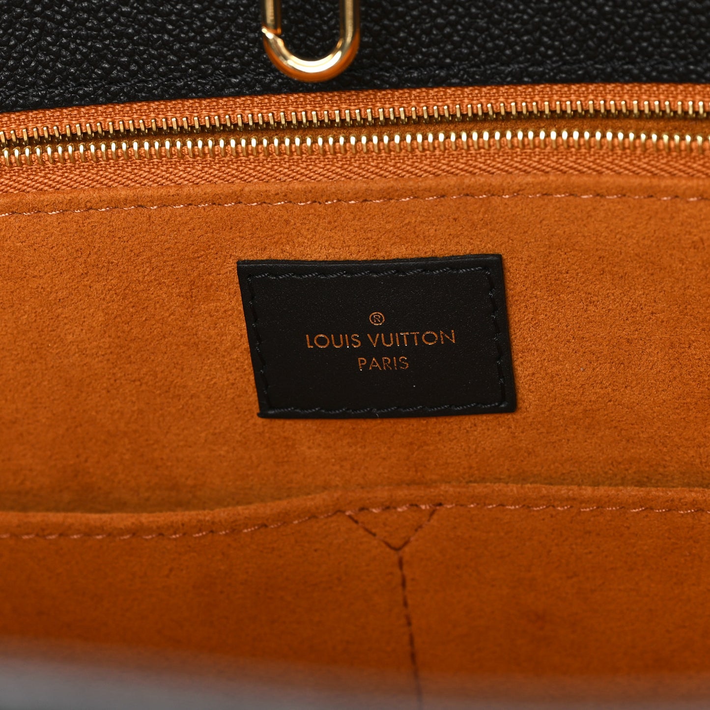 Louis Vuitton OnTheGo GM Monogram Empreinte Leather Bag - Black