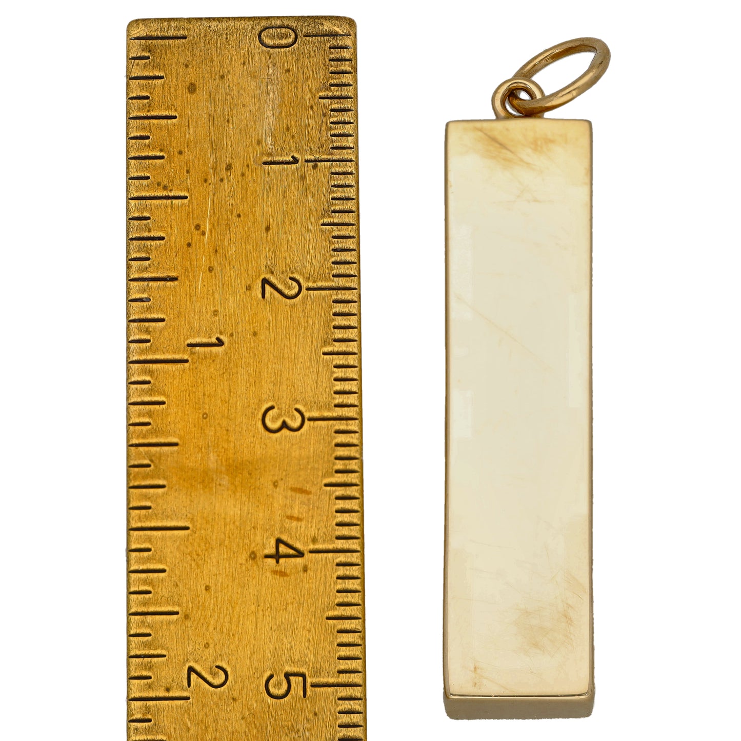 9ct Gold Ingot Pendant