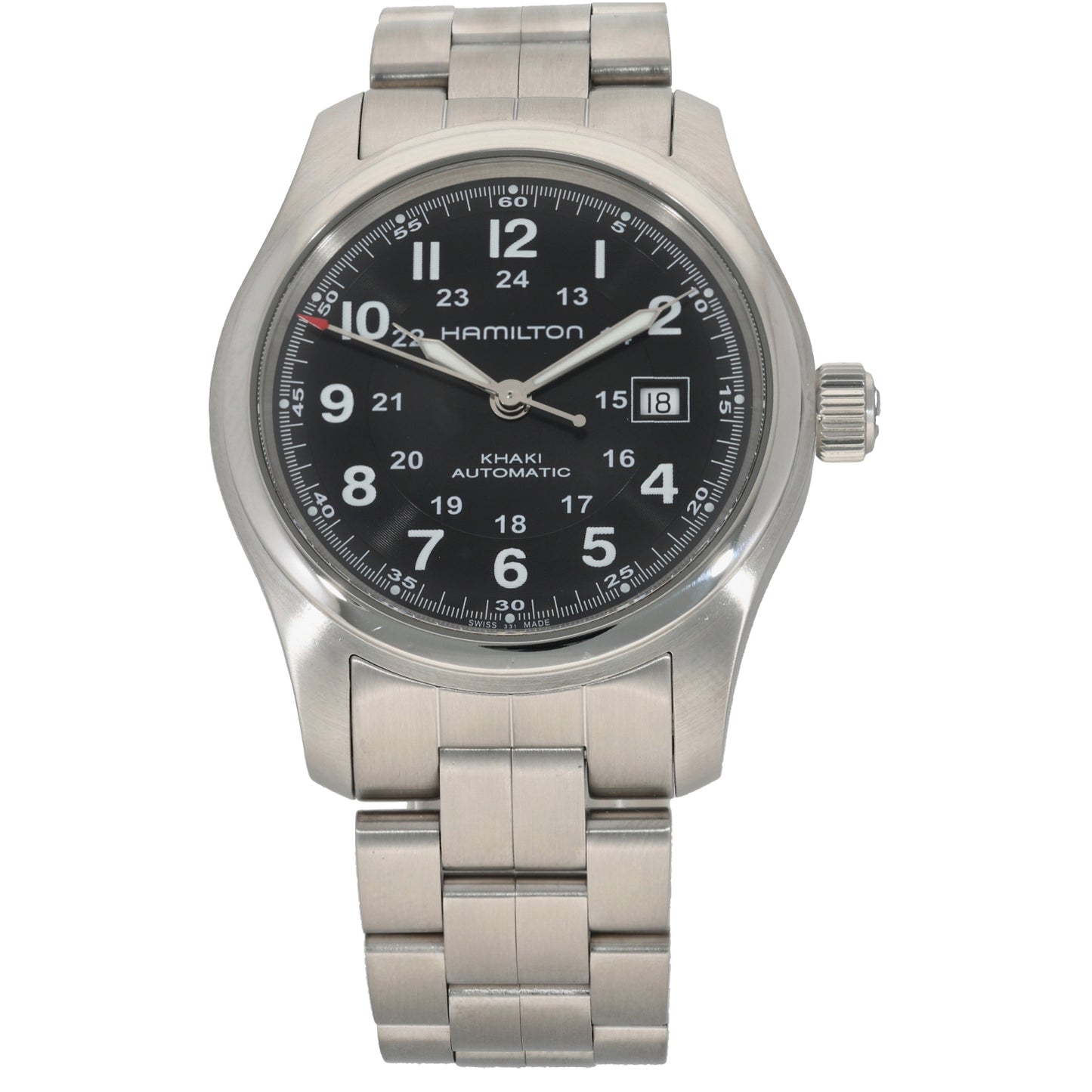 Hamilton Khaki Field H706050 41mm Stainless Steel Watch