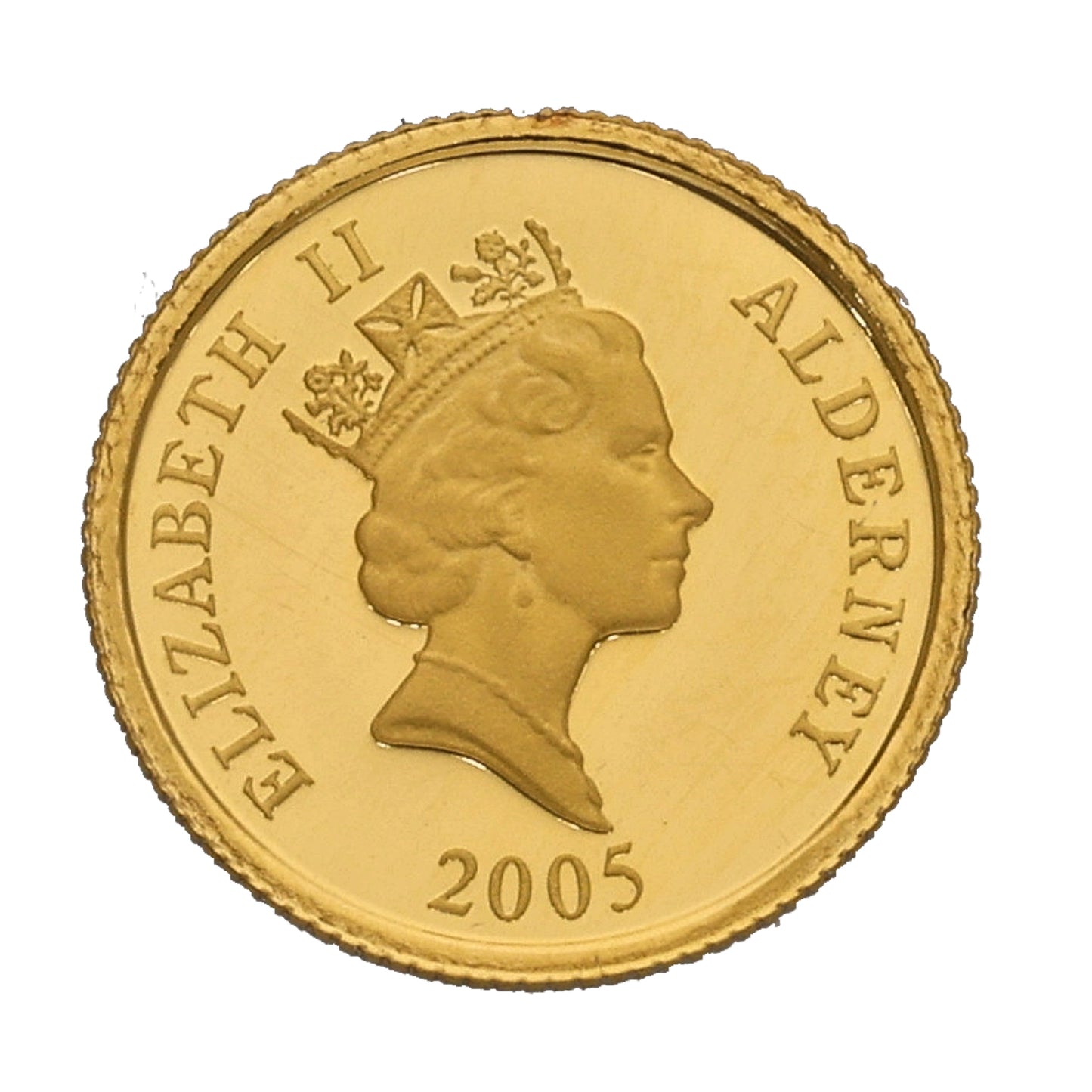 22ct Gold Nelson 1758-1805 One Pound Coin 2005