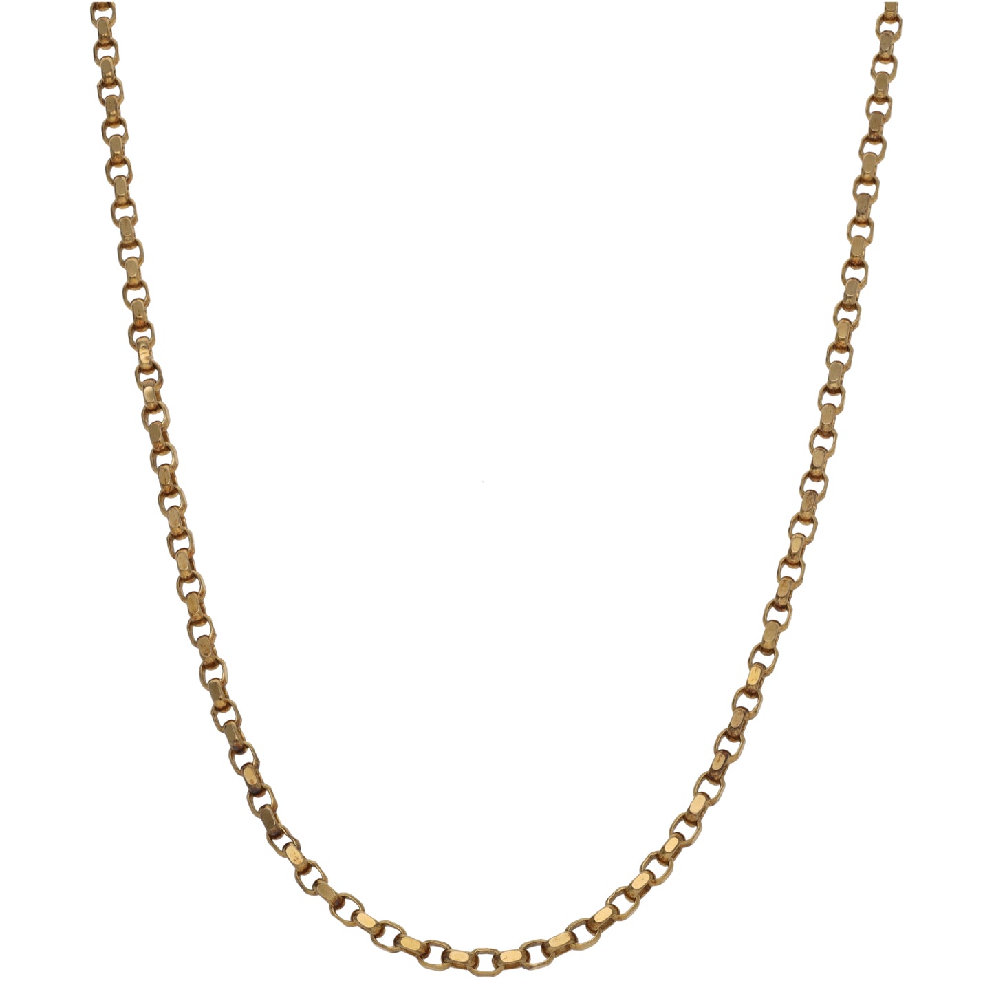 9ct Gold Belcher Chain 22"