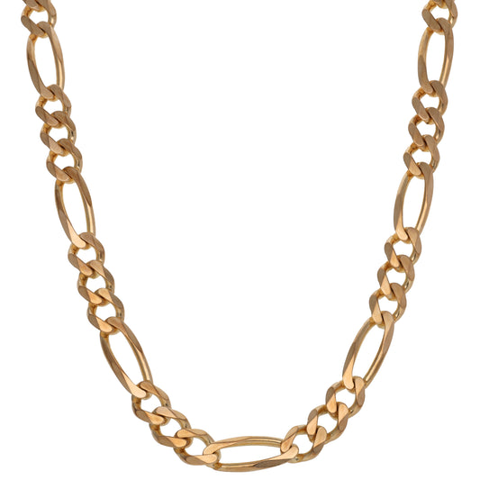 9ct Gold Figaro Chain 20"