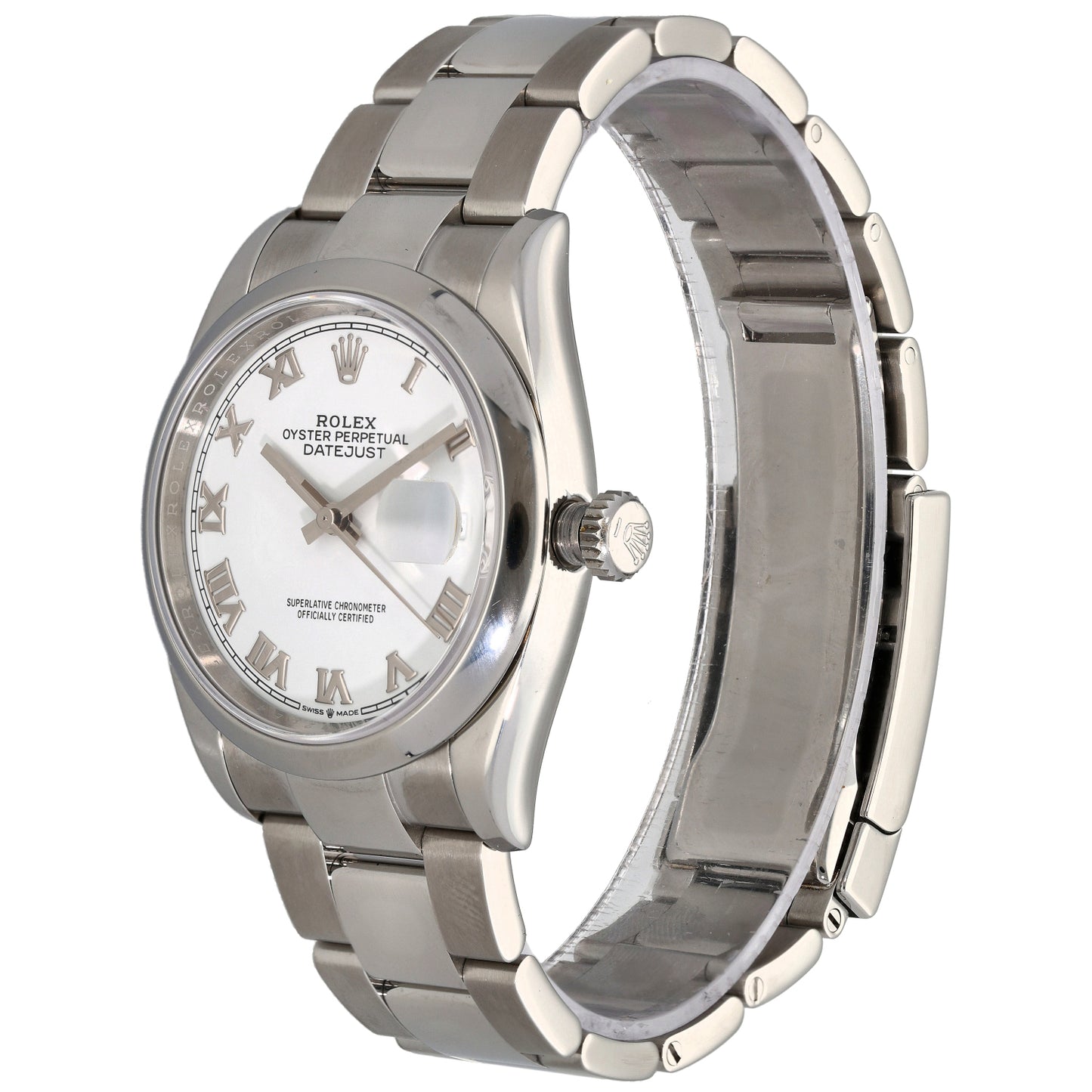 Rolex Datejust 126200 36mm Stainless Steel Watch