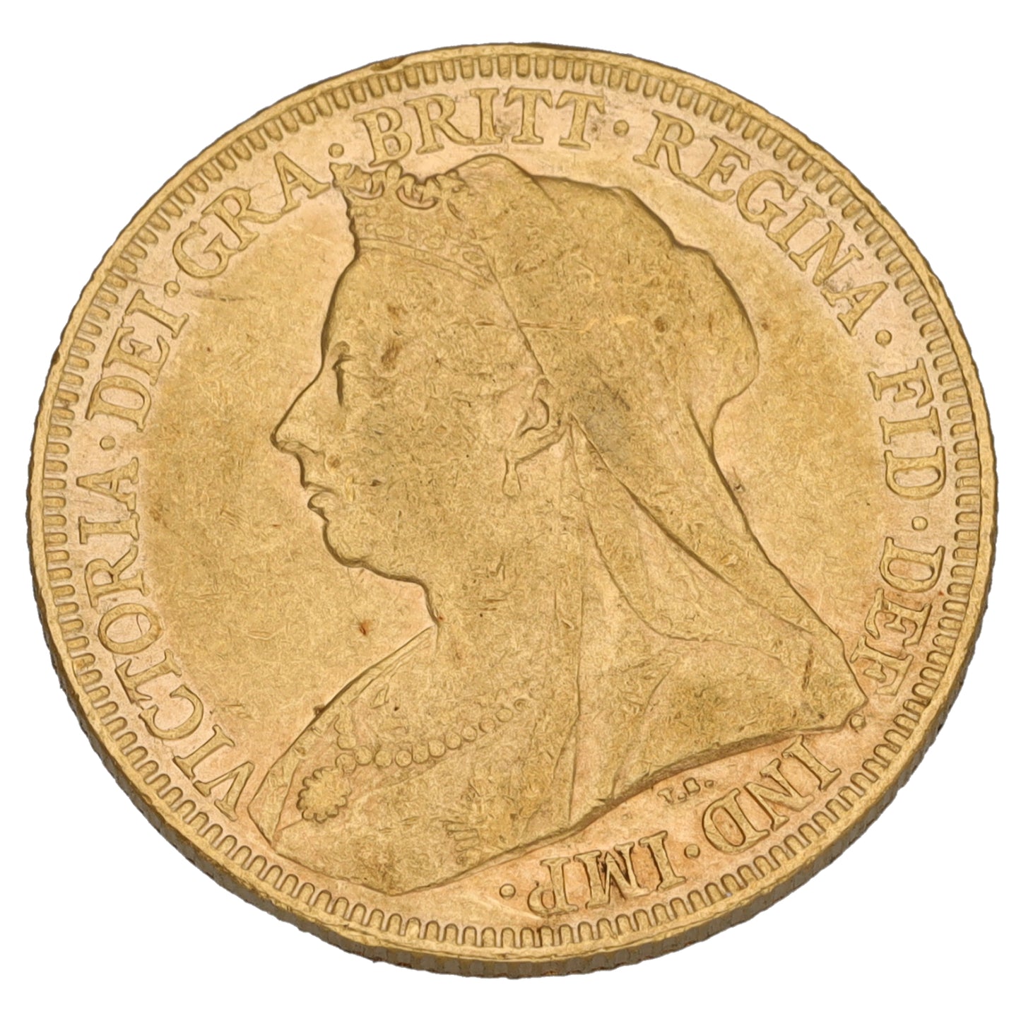 22ct Gold Queen Victoria Full Sovereign Coin 1894