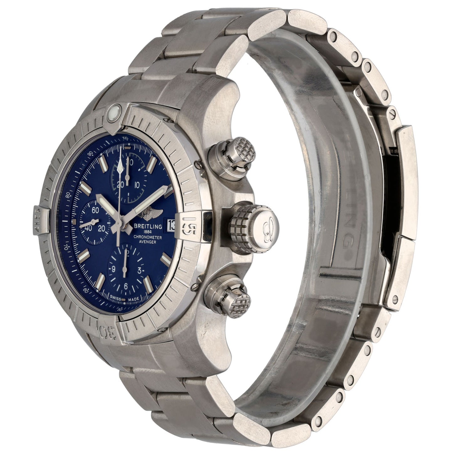 Breitling Avenger A13385 43mm Stainless Steel Watch