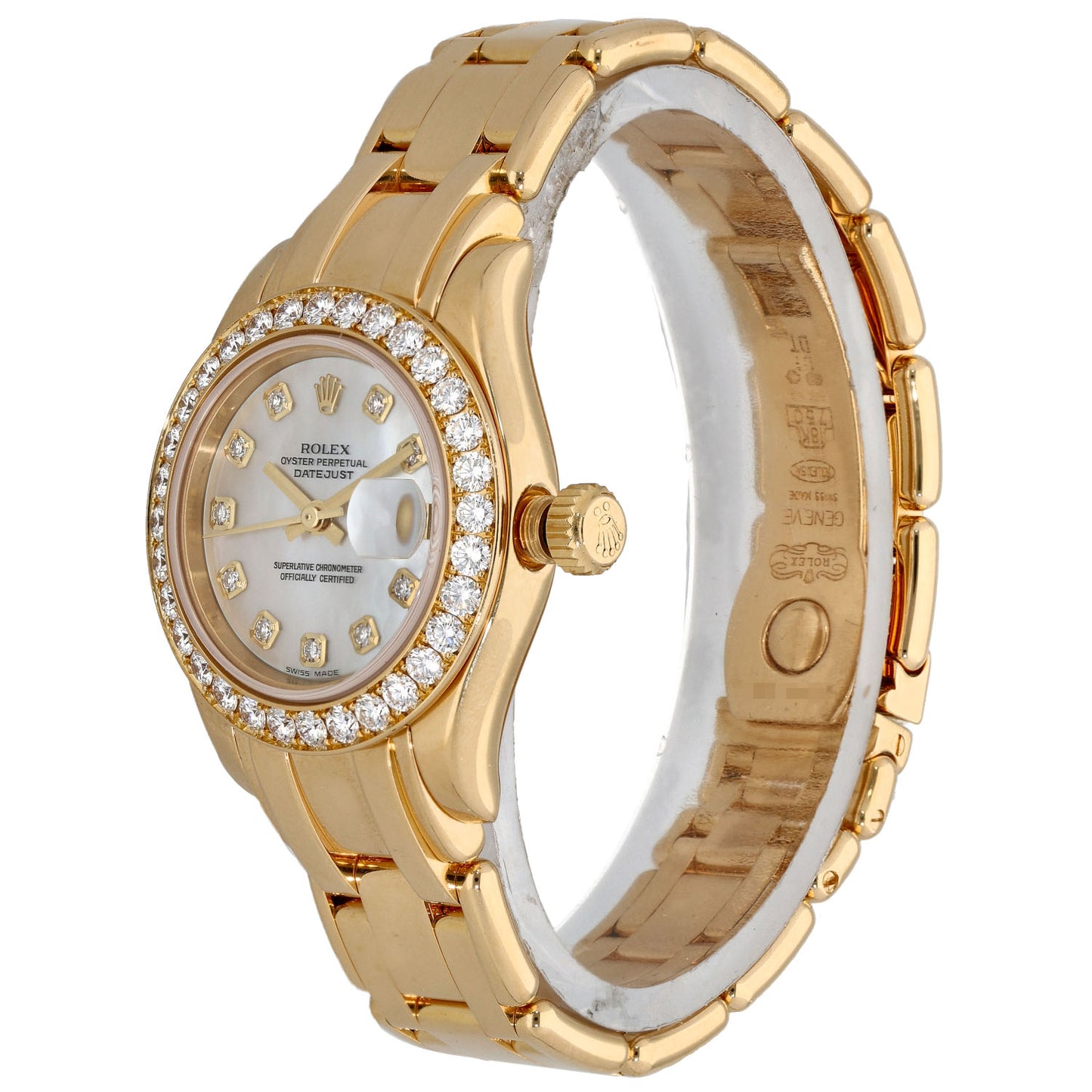 Rolex Pearlmaster 80298 29mm Gold Watch