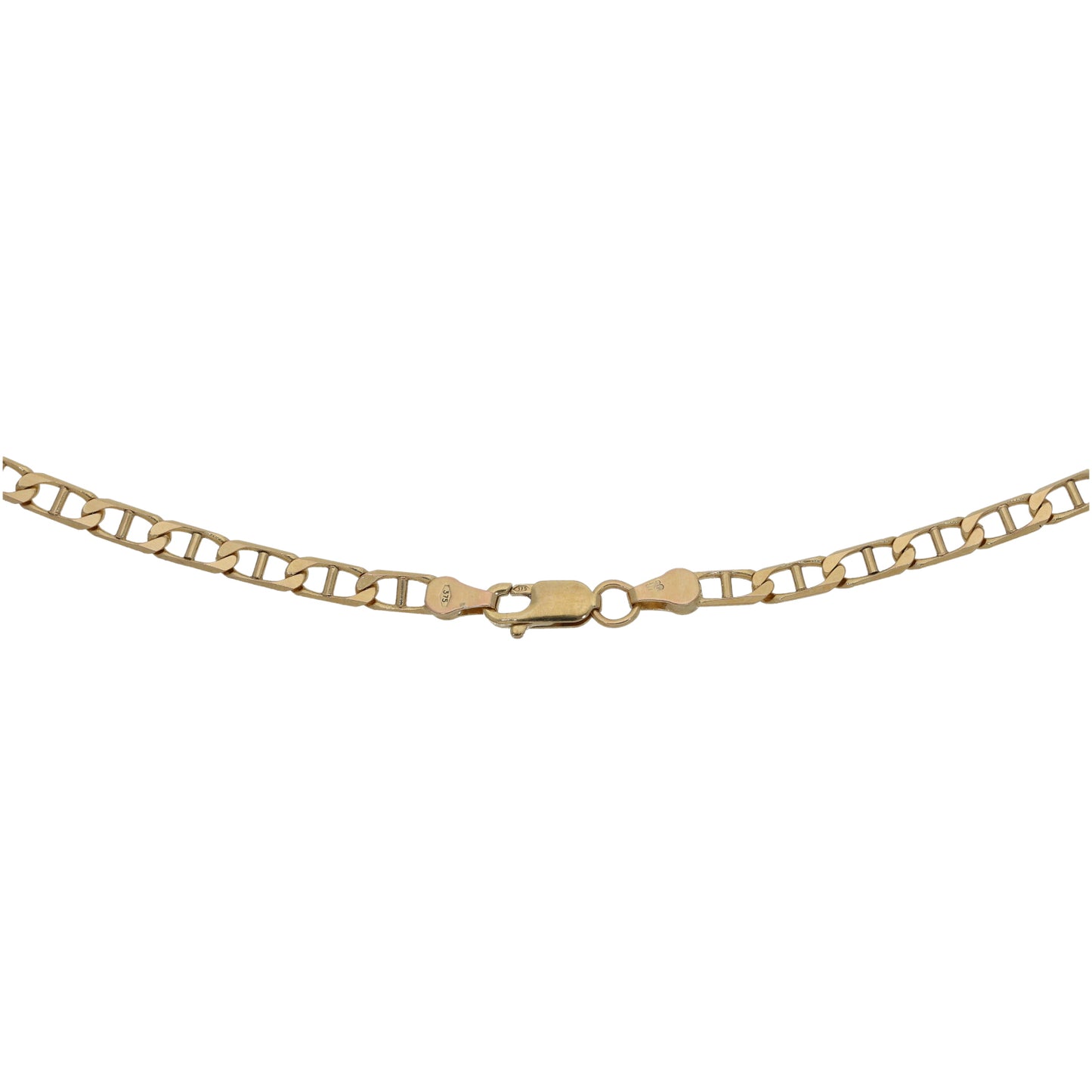 9ct Gold Anchor Chain 18"