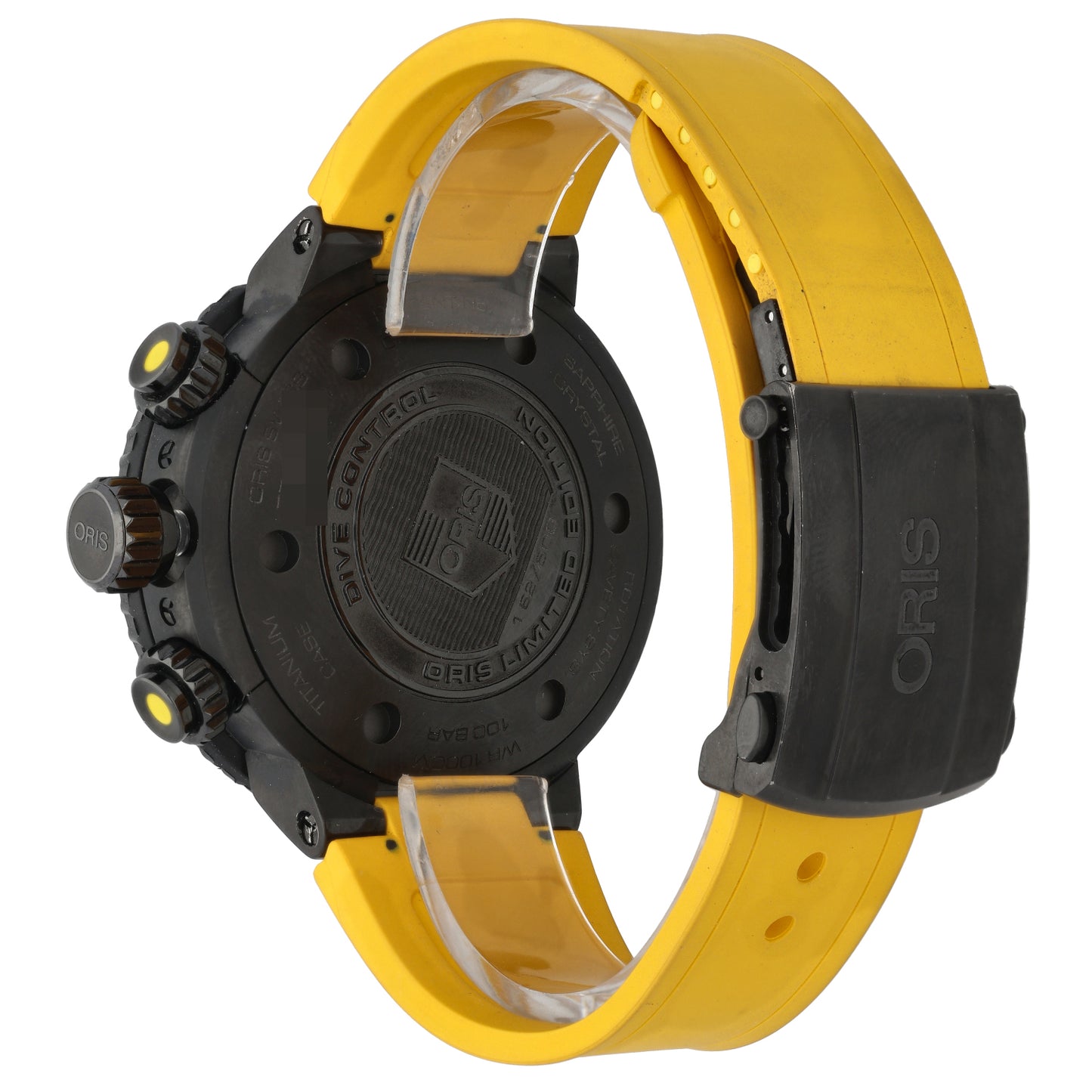 Oris Dive Control 7727 7784 51mm Titanium Watch