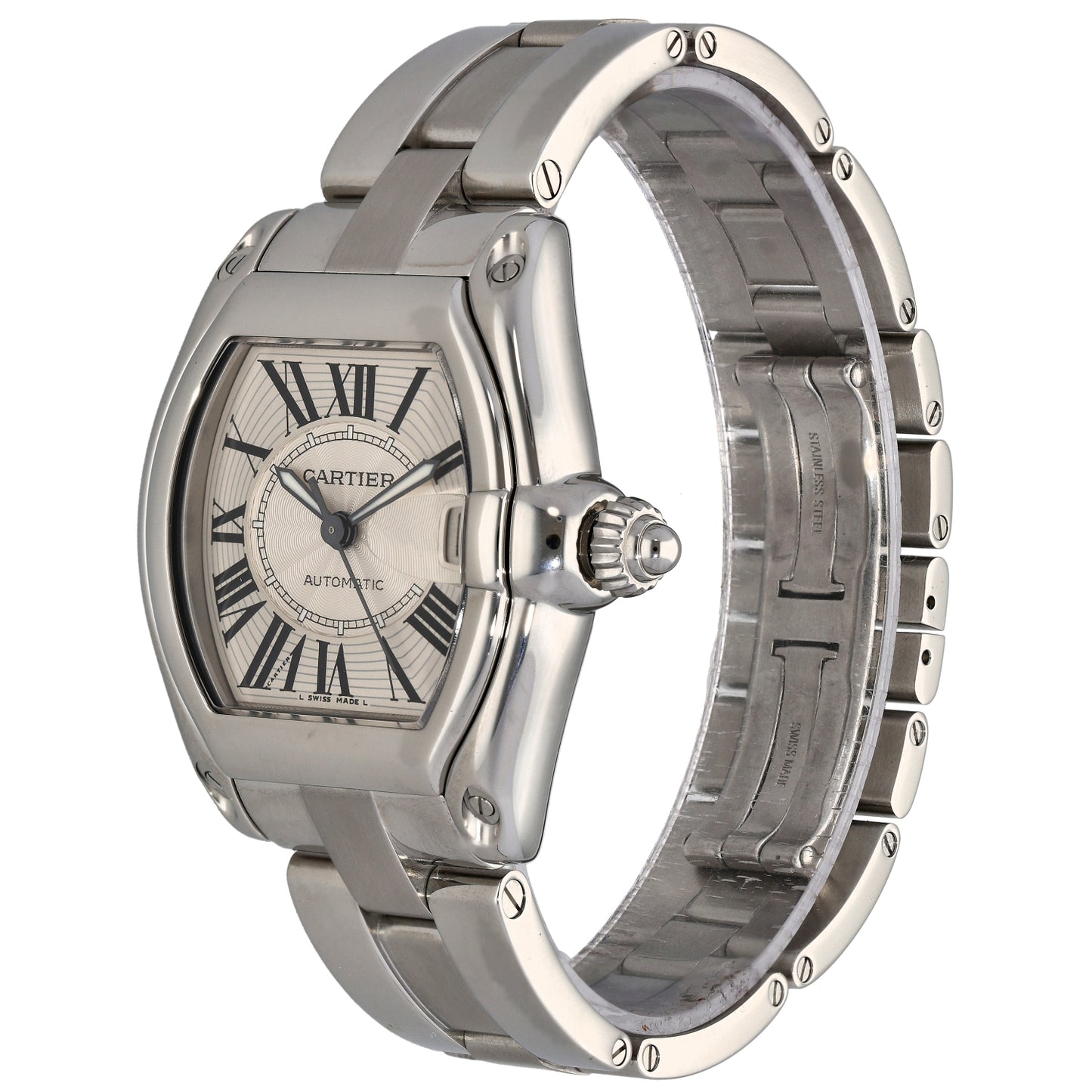 Cartier Roadster 2510 37mm Stainless Steel Watch