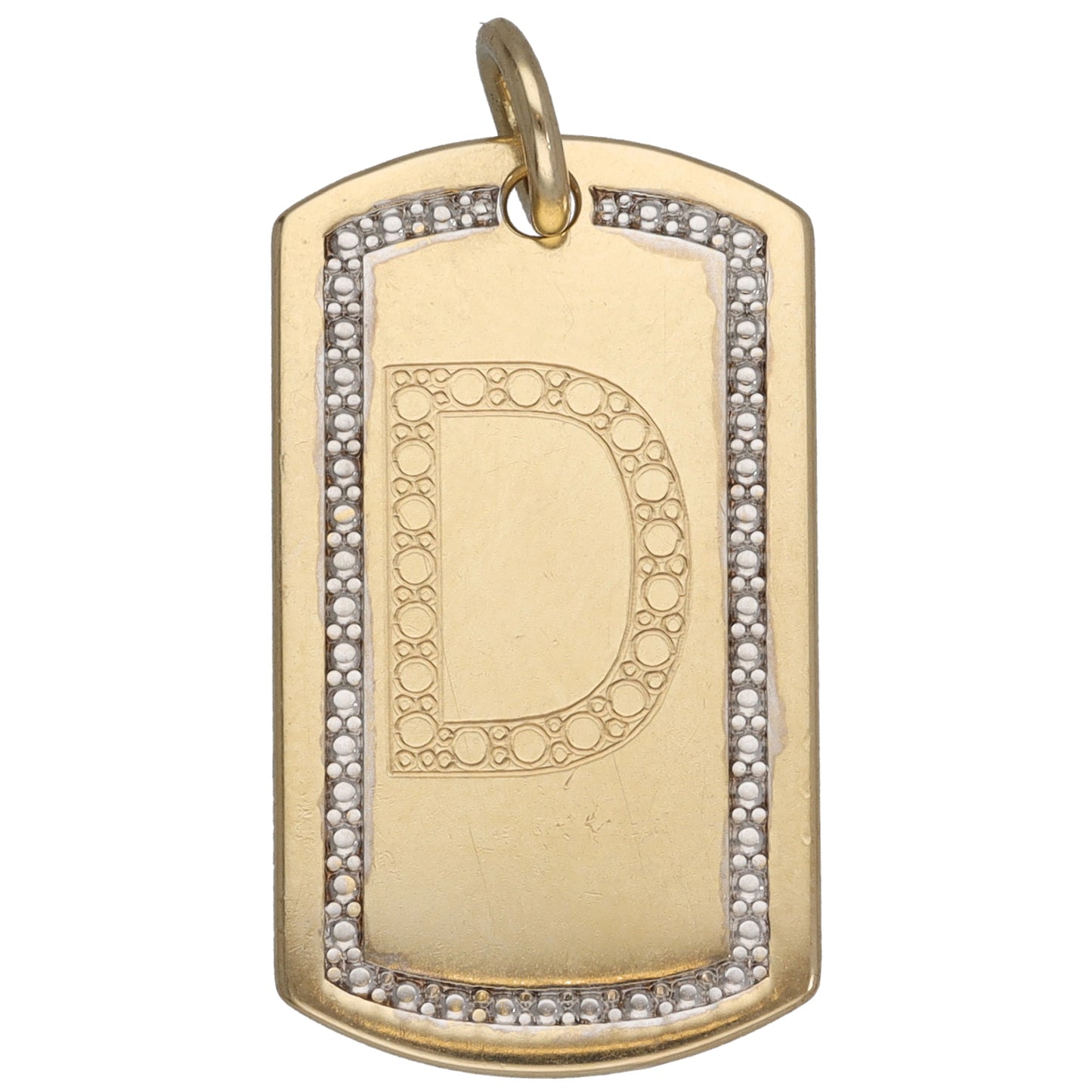 9ct Gold Initial Pendant
