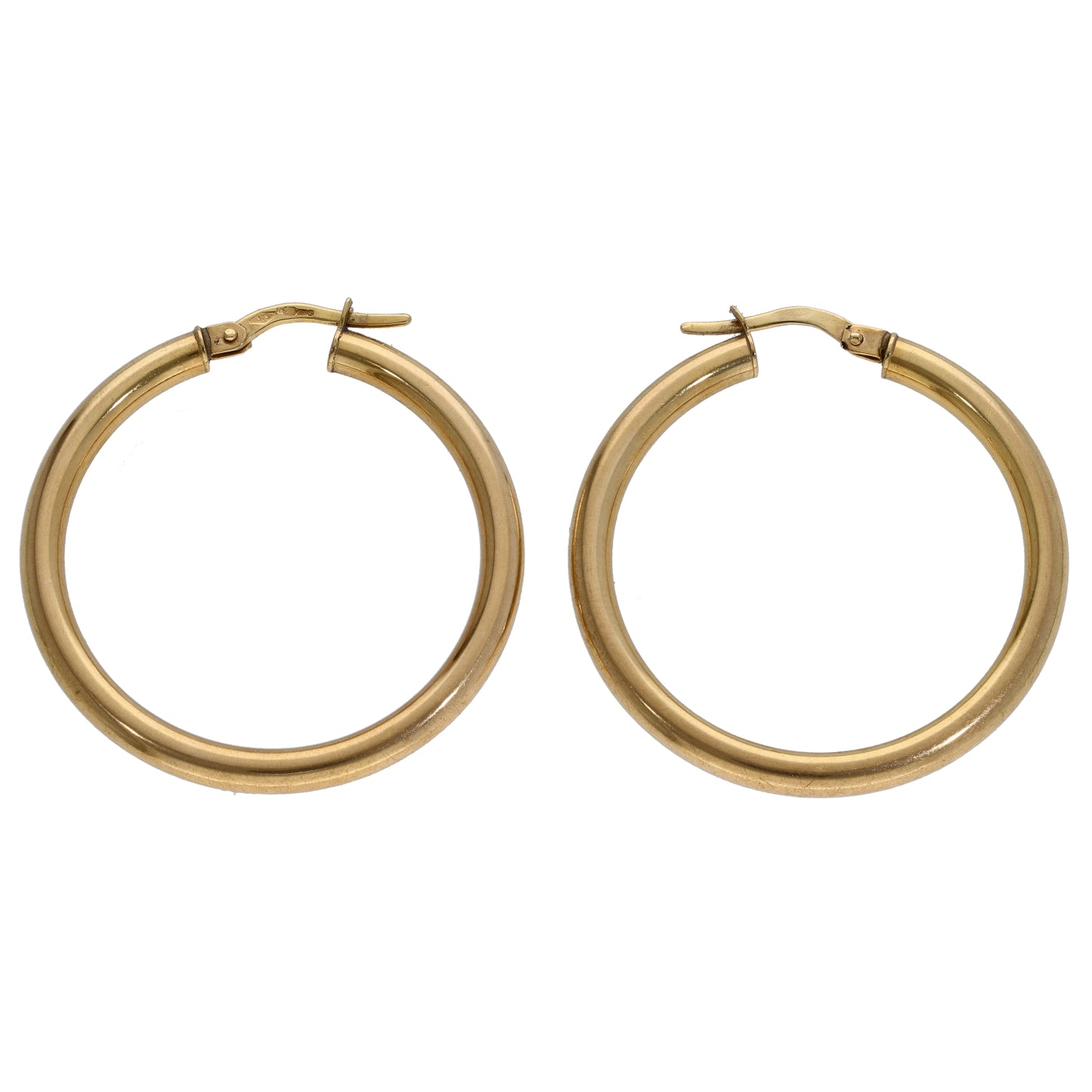 9ct Gold Hoop Earrings