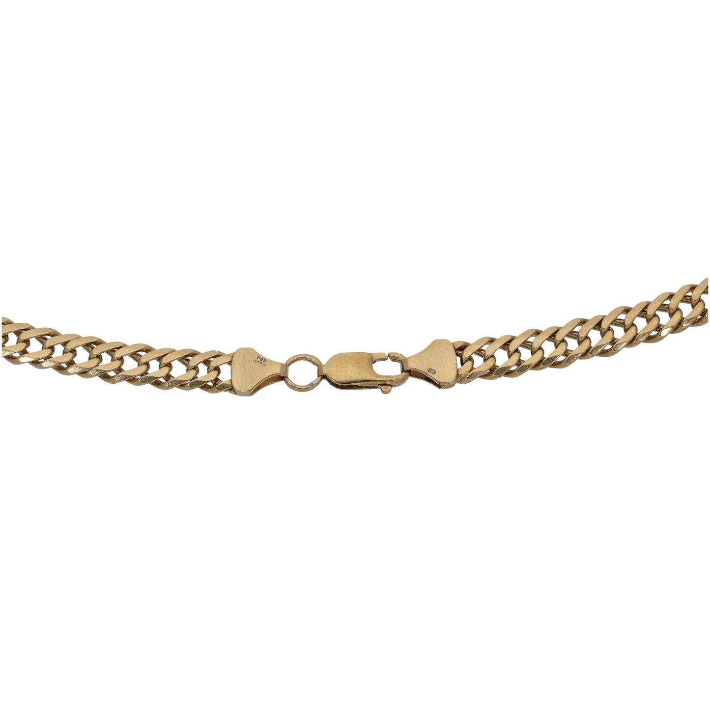 9ct Gold Curb Chain 20"