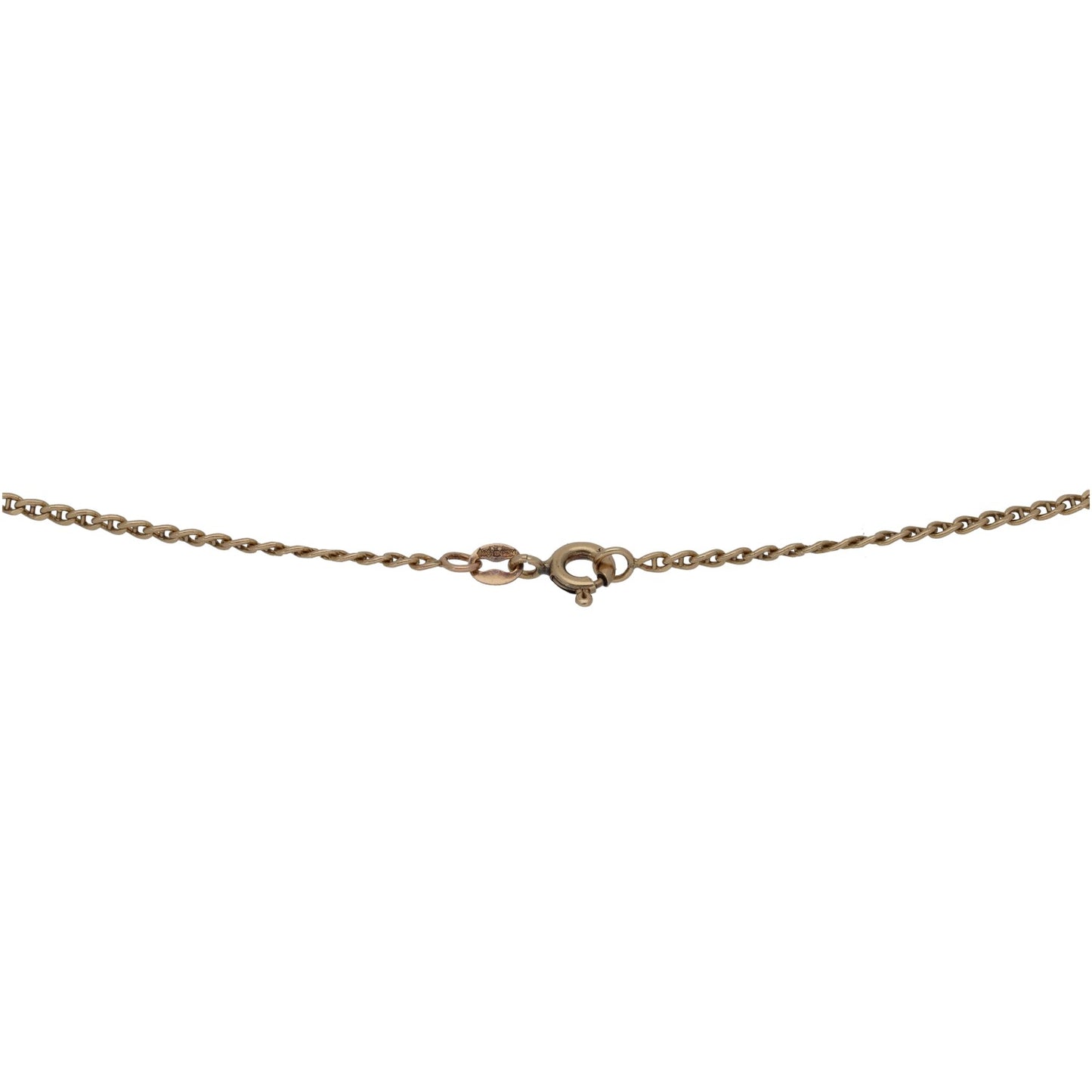 9ct Gold Anchor Chain 18"