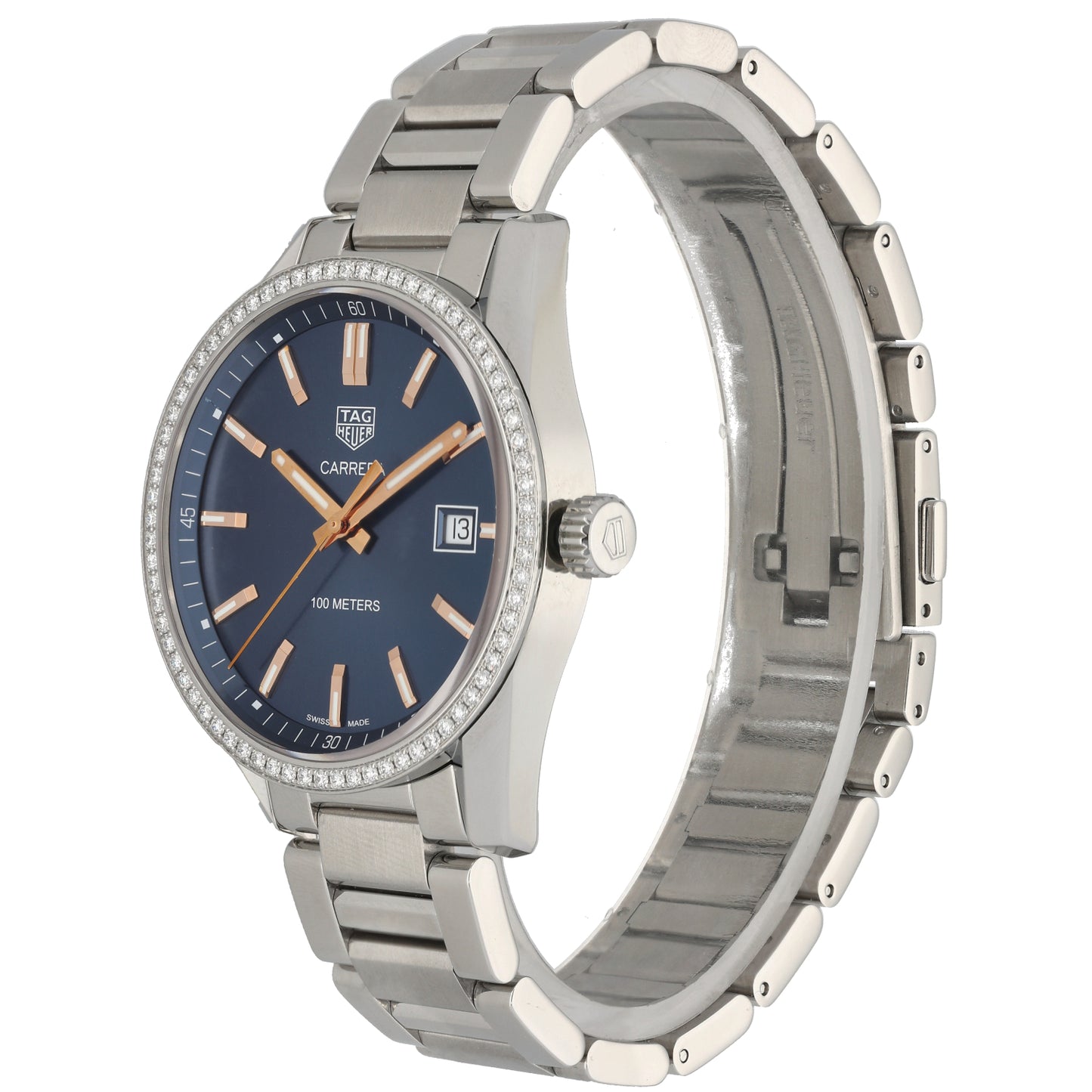 Tag Heuer Carrera WAR1114 39mm Stainless Steel Watch
