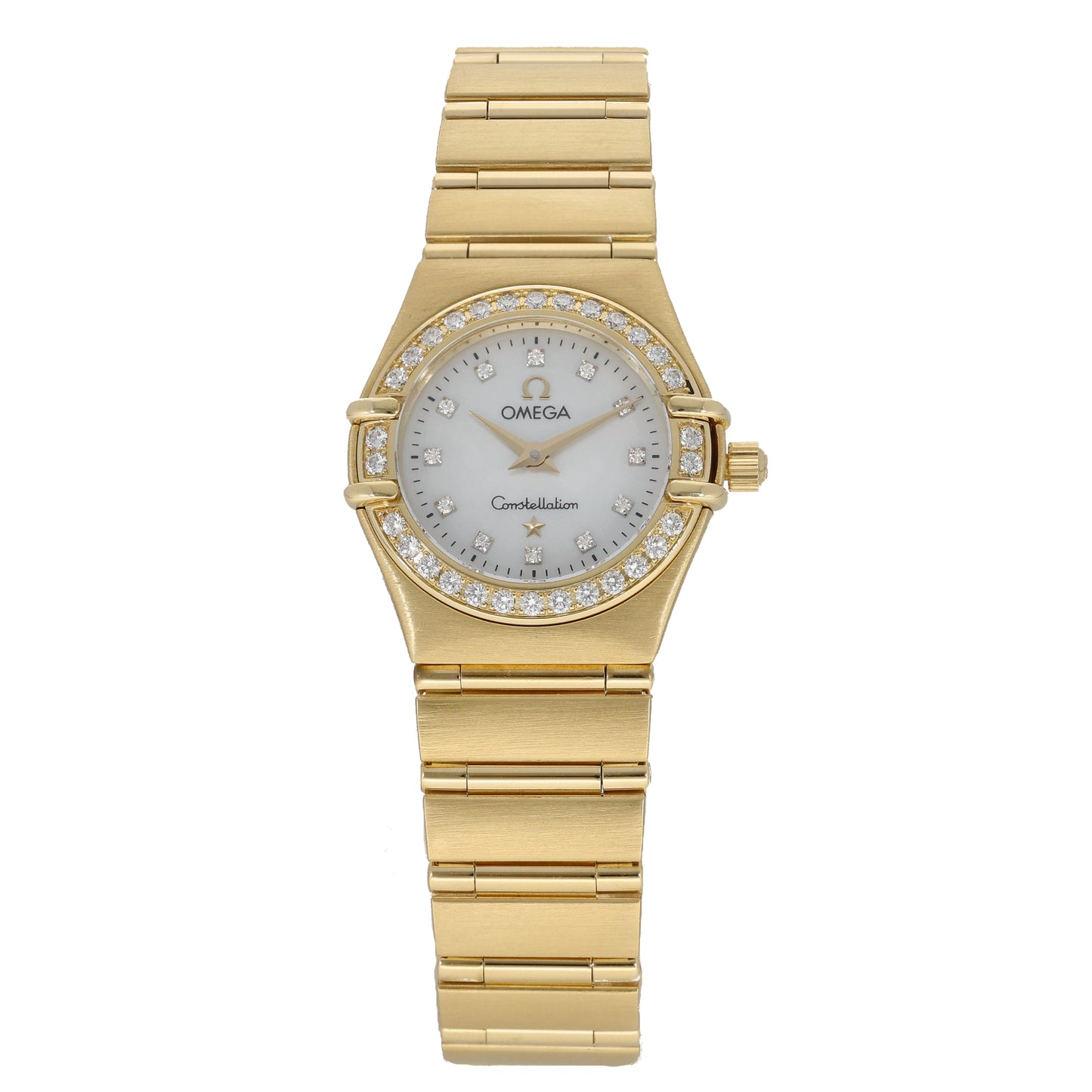 Omega Constellation 1167.75.00 22.5mm Gold Watch