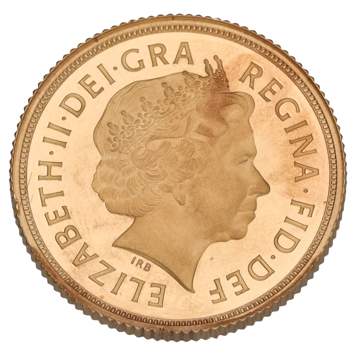 22ct Gold Queen Elizabeth II Full Sovereign Coin 2015