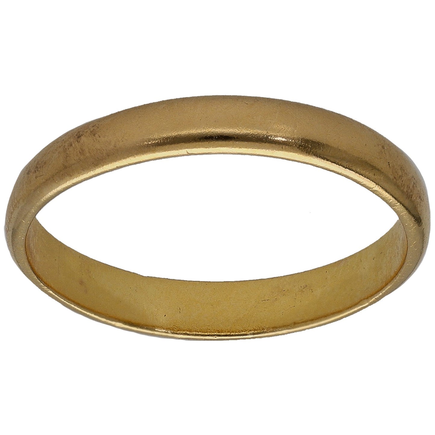 22ct Gold Plain Wedding Ring Size K