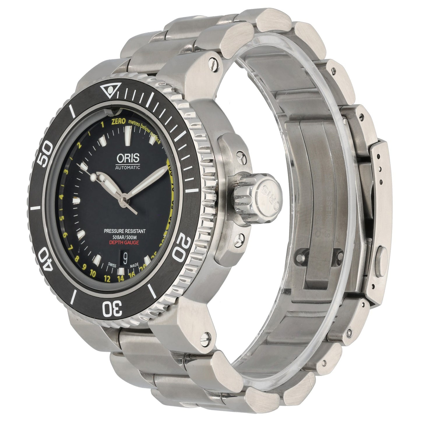 Oris Aquis 7675 46mm Stainless Steel Watch