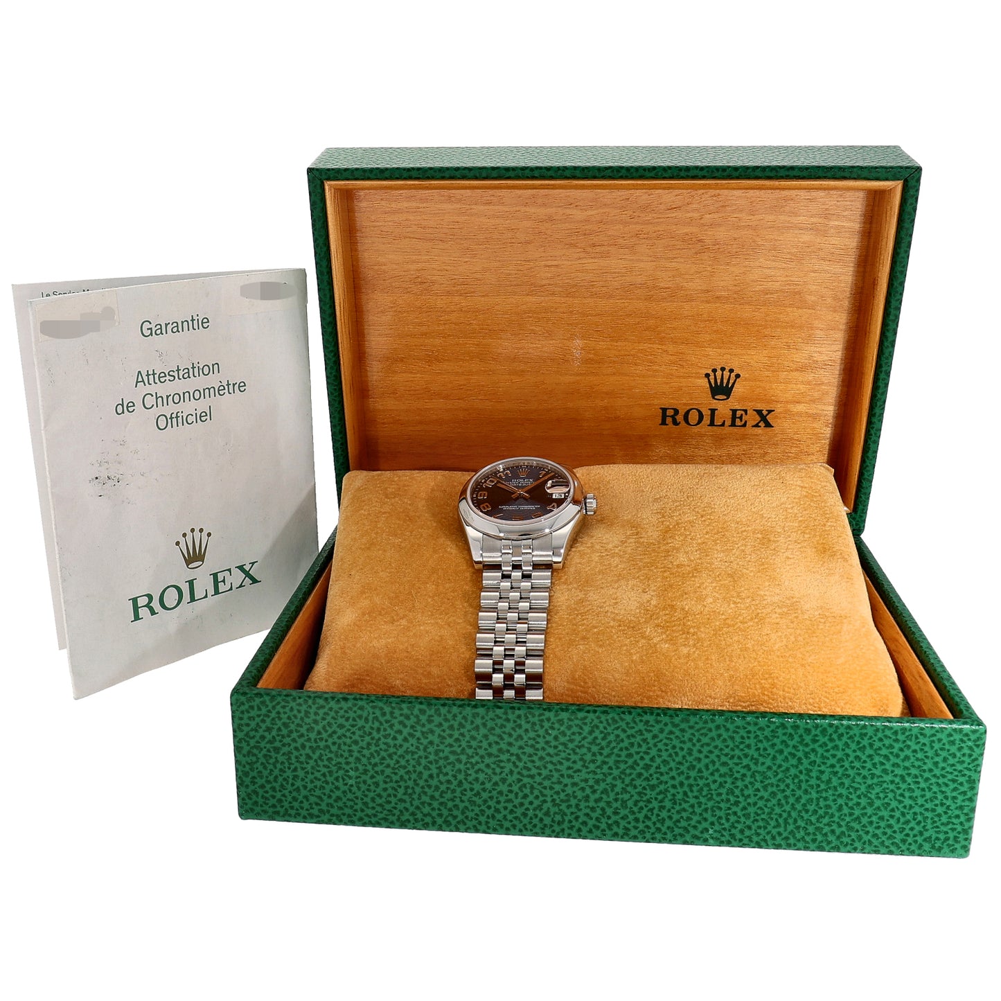 Rolex Lady Datejust 178240 31mm Stainless Steel Watch
