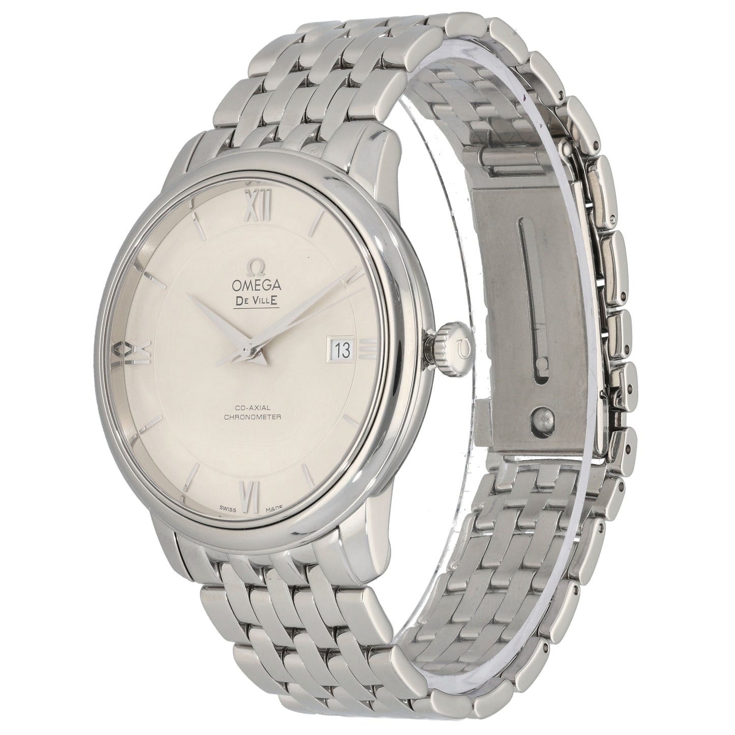 Omega De Ville 424.10.40.20.02.003 39.5mm Stainless Steel Watch