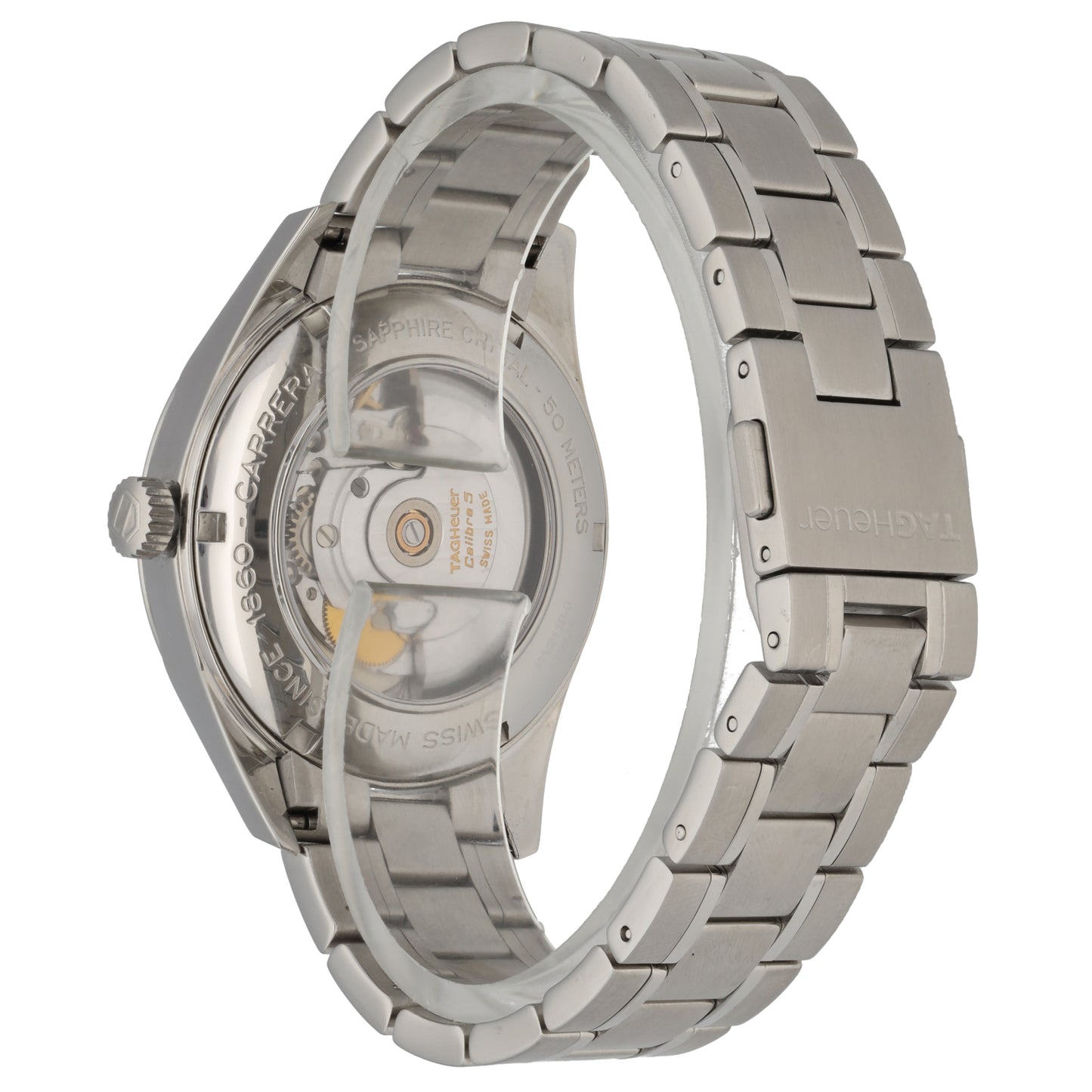 Tag Heuer Carrera WV211B-0 39mm Stainless Steel Watch