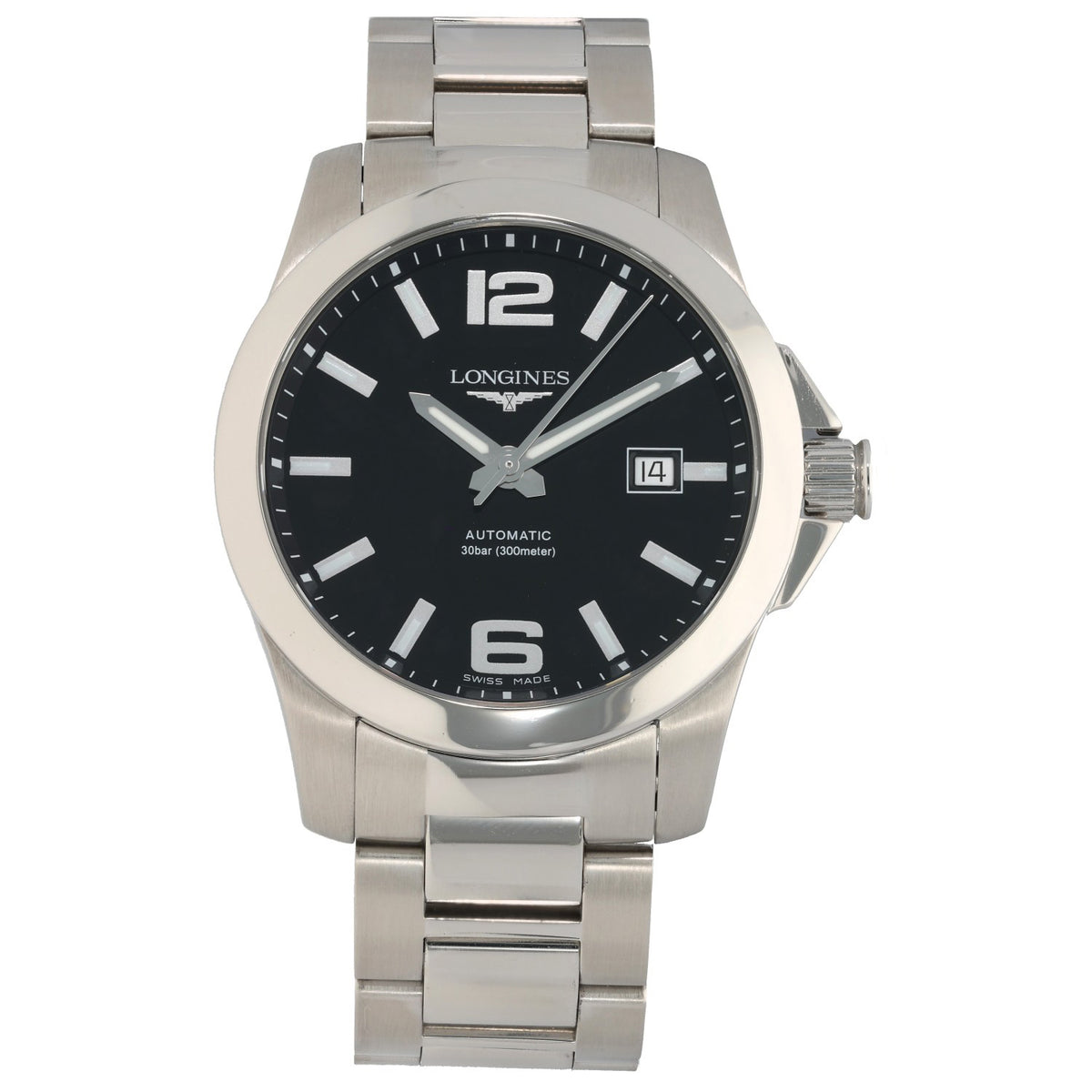Longines Conquest L3.777.4 41mm Stainless Steel Watch